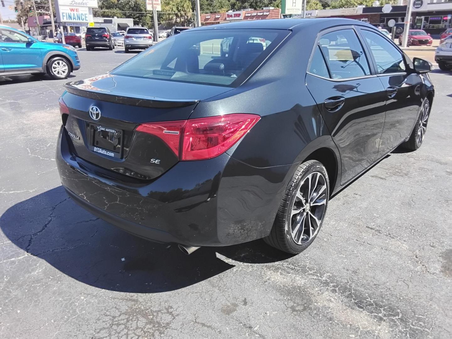 2017 BLACK /Grey Toyota Corolla L CVT (2T1BURHE6HC) with an 1.8L L4 DOHC 16V engine, CVT transmission, located at 6112 N Florida Avenue, Tampa, FL, 33604, (888) 521-5131, 27.954929, -82.459534 - 499$ DOWN PLUS TAX & TAG. - Photo#10