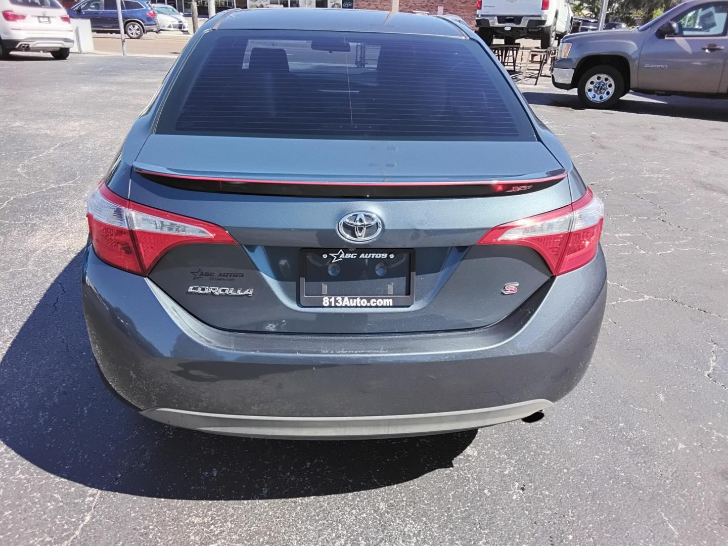 2015 GRAY /Grey Toyota Corolla L 4-Speed AT (2T1BURHEXFC) with an 1.8L L4 DOHC 16V engine, 4-Speed Automatic transmission, located at 6112 N Florida Avenue, Tampa, FL, 33604, (888) 521-5131, 27.954929, -82.459534 - 499$ DOWN PLUS TAX & TAG. - Photo#8