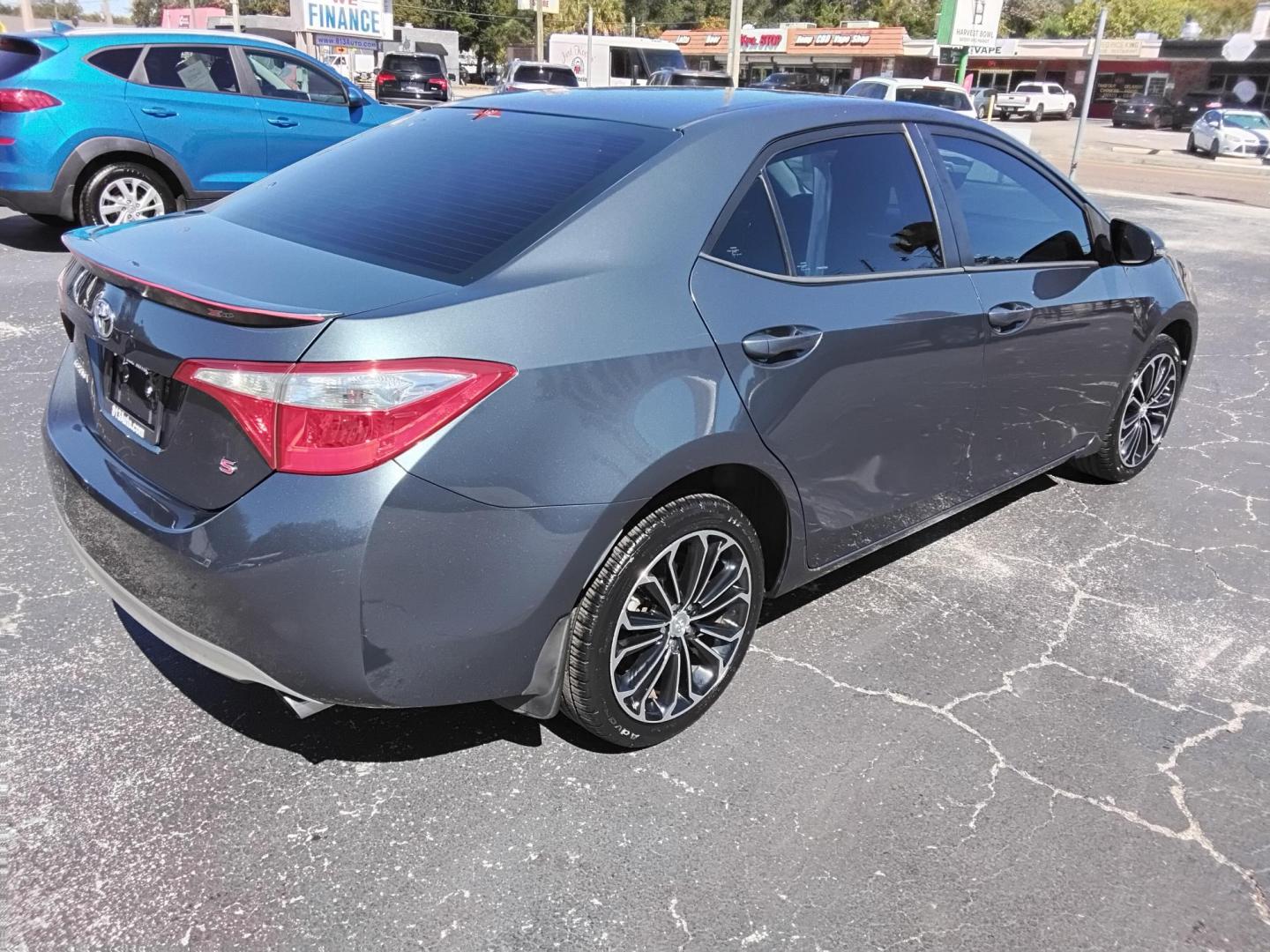 2015 GRAY /Grey Toyota Corolla L 4-Speed AT (2T1BURHEXFC) with an 1.8L L4 DOHC 16V engine, 4-Speed Automatic transmission, located at 6112 N Florida Avenue, Tampa, FL, 33604, (888) 521-5131, 27.954929, -82.459534 - 499$ DOWN PLUS TAX & TAG. - Photo#7