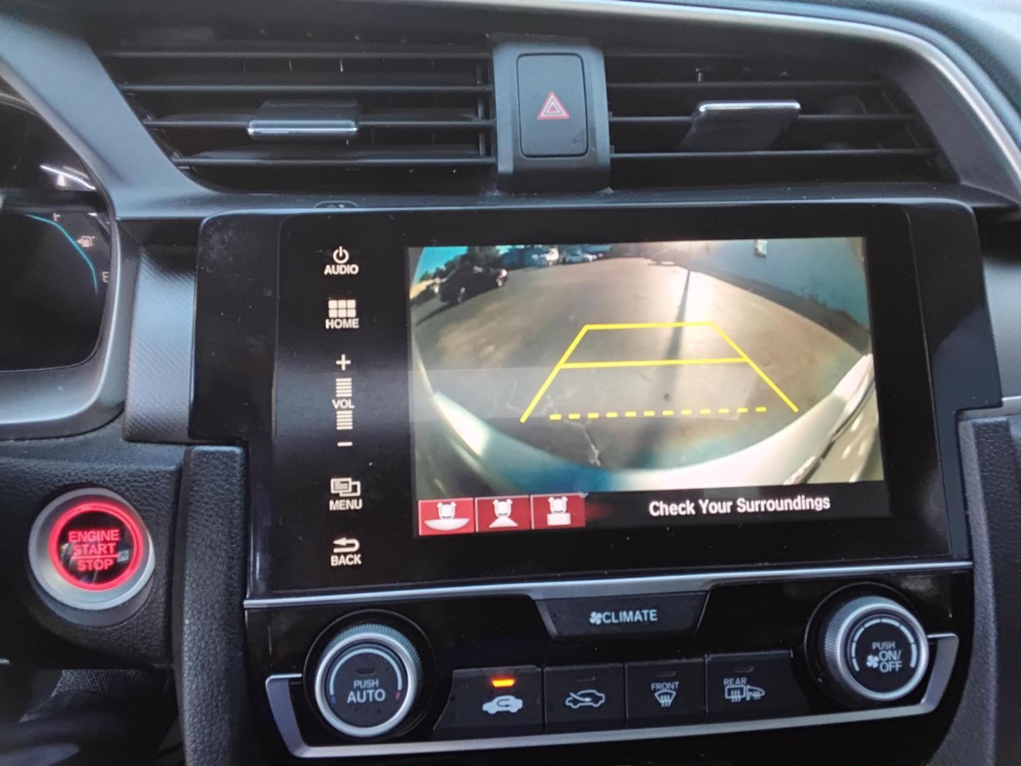 2018 GRAY /Grey Honda Civic EX Sedan CVT (19XFC2F71JE) with an 2.0L L4 DOHC 16V engine, CVT transmission, located at 6112 N Florida Avenue, Tampa, FL, 33604, (888) 521-5131, 27.954929, -82.459534 - 499$ down plus tax & tag. - Photo#11