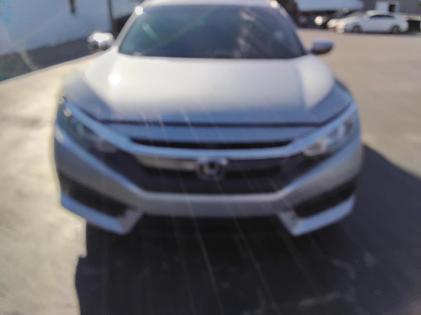 2018 GRAY /Grey Honda Civic EX Sedan CVT (19XFC2F71JE) with an 2.0L L4 DOHC 16V engine, CVT transmission, located at 6112 N Florida Avenue, Tampa, FL, 33604, (888) 521-5131, 27.954929, -82.459534 - 499$ down plus tax & tag. - Photo#1