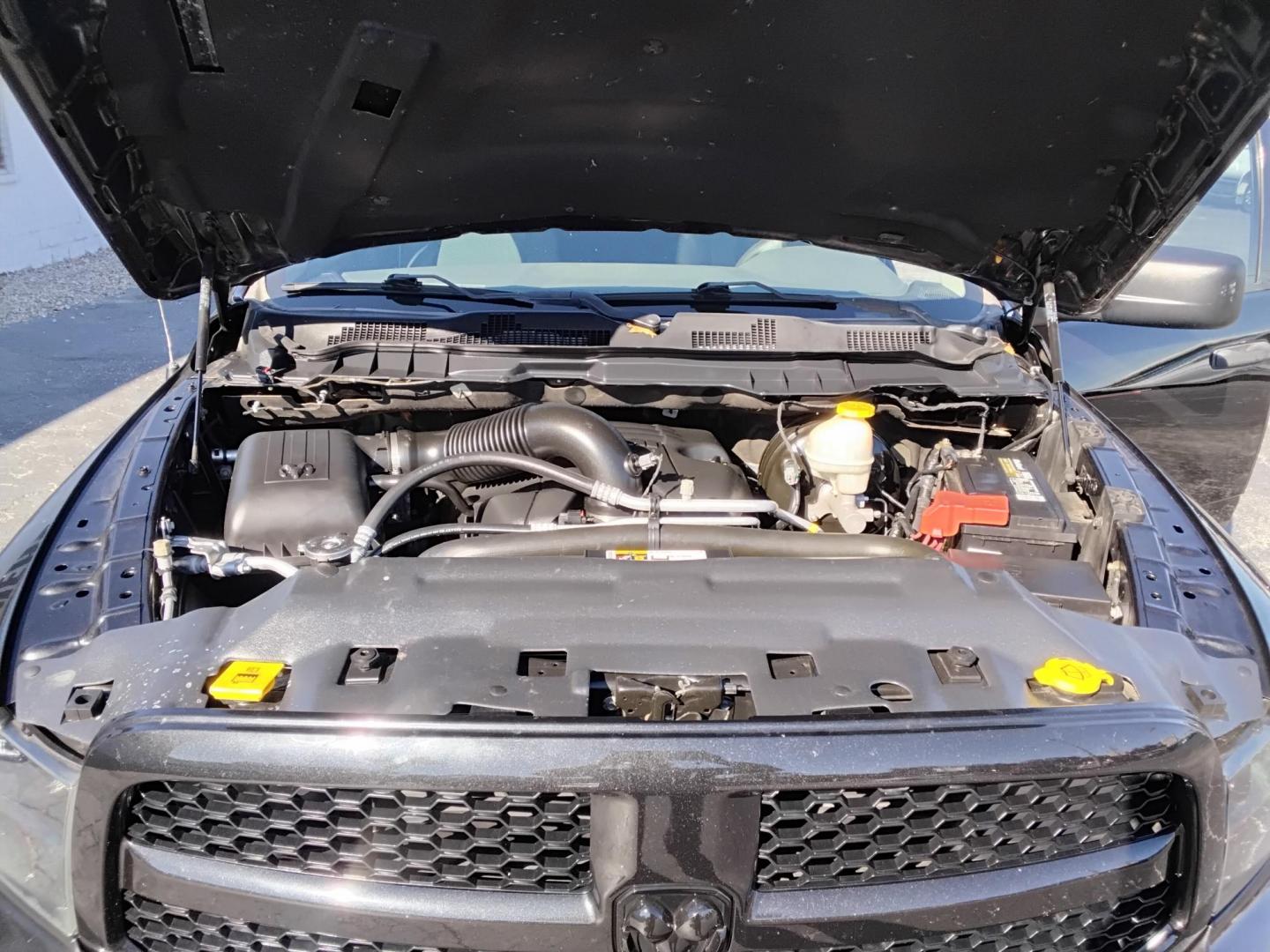 2017 BLACK /Grey RAM 1500 Tradesman Quad Cab 2WD (1C6RR6FT7HS) with an 5.7L V8 OHV 16V engine, 8A transmission, located at 6112 N Florida Avenue, Tampa, FL, 33604, (888) 521-5131, 27.954929, -82.459534 - 499$ down plus tax & tag. - Photo#15