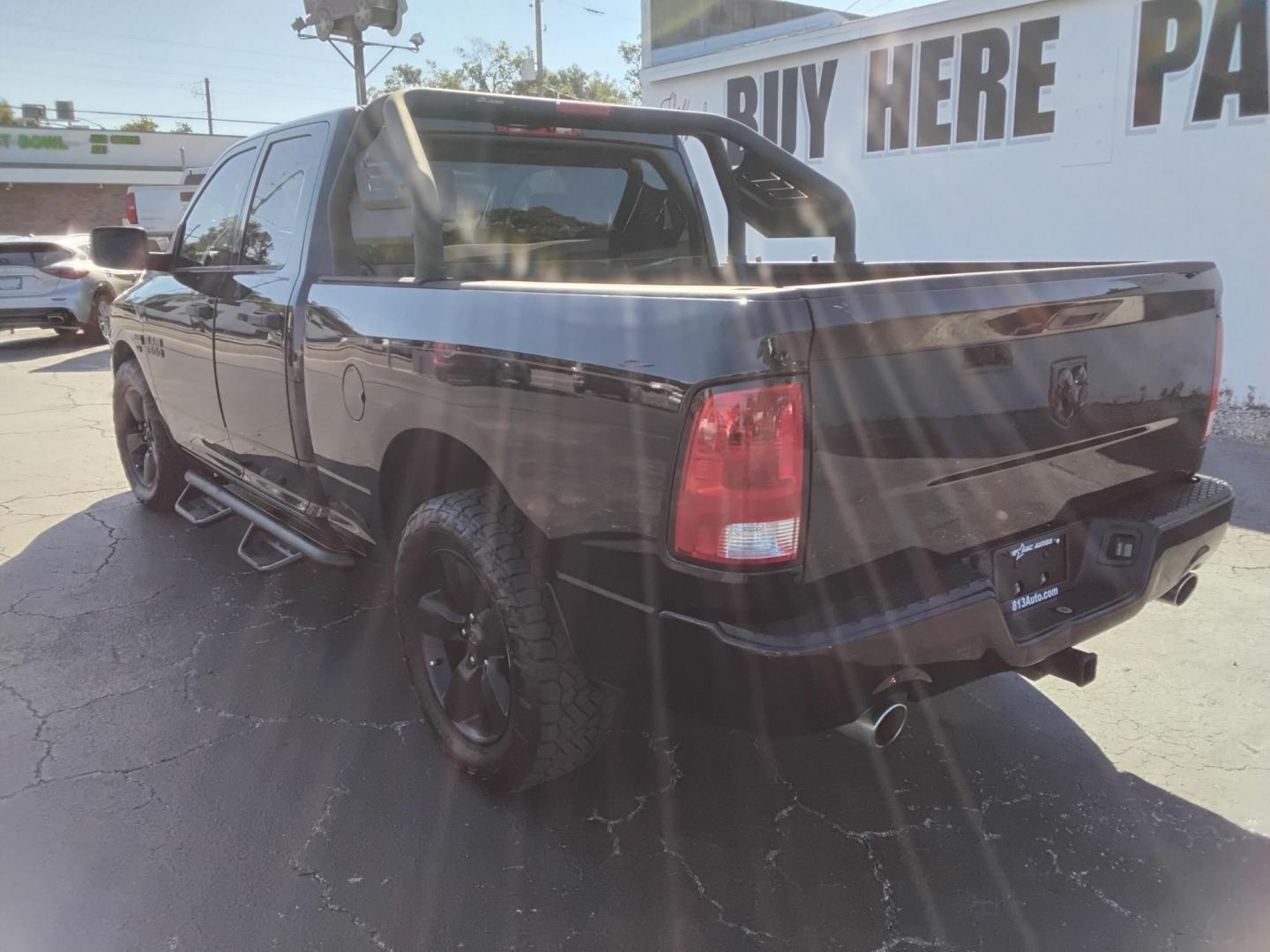 2017 BLACK /Grey RAM 1500 Tradesman Quad Cab 2WD (1C6RR6FT7HS) with an 5.7L V8 OHV 16V engine, 8A transmission, located at 6112 N Florida Avenue, Tampa, FL, 33604, (888) 521-5131, 27.954929, -82.459534 - 499$ down plus tax & tag. - Photo#4