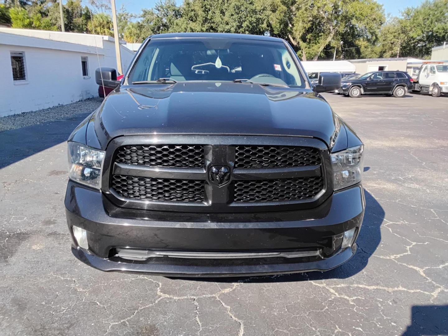 2017 BLACK /Grey RAM 1500 Tradesman Quad Cab 2WD (1C6RR6FT7HS) with an 5.7L V8 OHV 16V engine, 8A transmission, located at 6112 N Florida Avenue, Tampa, FL, 33604, (888) 521-5131, 27.954929, -82.459534 - 499$ down plus tax & tag. - Photo#1