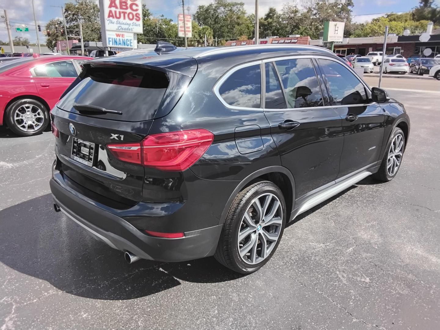 2017 BLACK /Black BMW X1 xDrive28i (WBXHT3C37H5) with an 2.0L L4 DOHC 16V engine, 8A transmission, located at 6112 N Florida Avenue, Tampa, FL, 33604, (888) 521-5131, 27.954929, -82.459534 - 499$ down plus tax & tag. - Photo#11