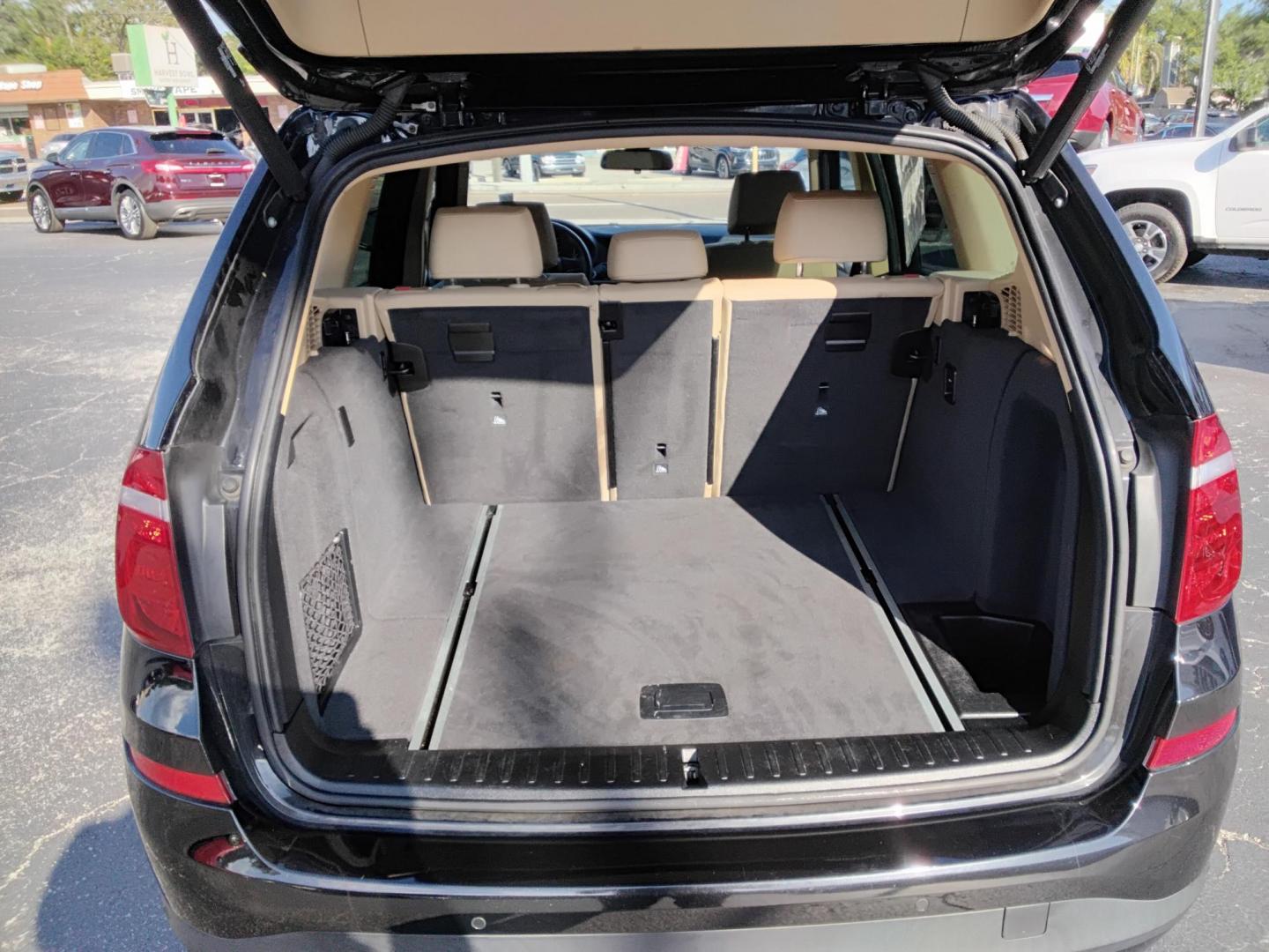 2017 BLACK /Beige BMW X3 sDrive28i (5UXWZ7C38H0) with an 2.0L L4 DOHC 16V engine, 8A transmission, located at 6112 N Florida Avenue, Tampa, FL, 33604, (888) 521-5131, 27.954929, -82.459534 - 499$ DOWN PLUS TAX & TAG. - Photo#7