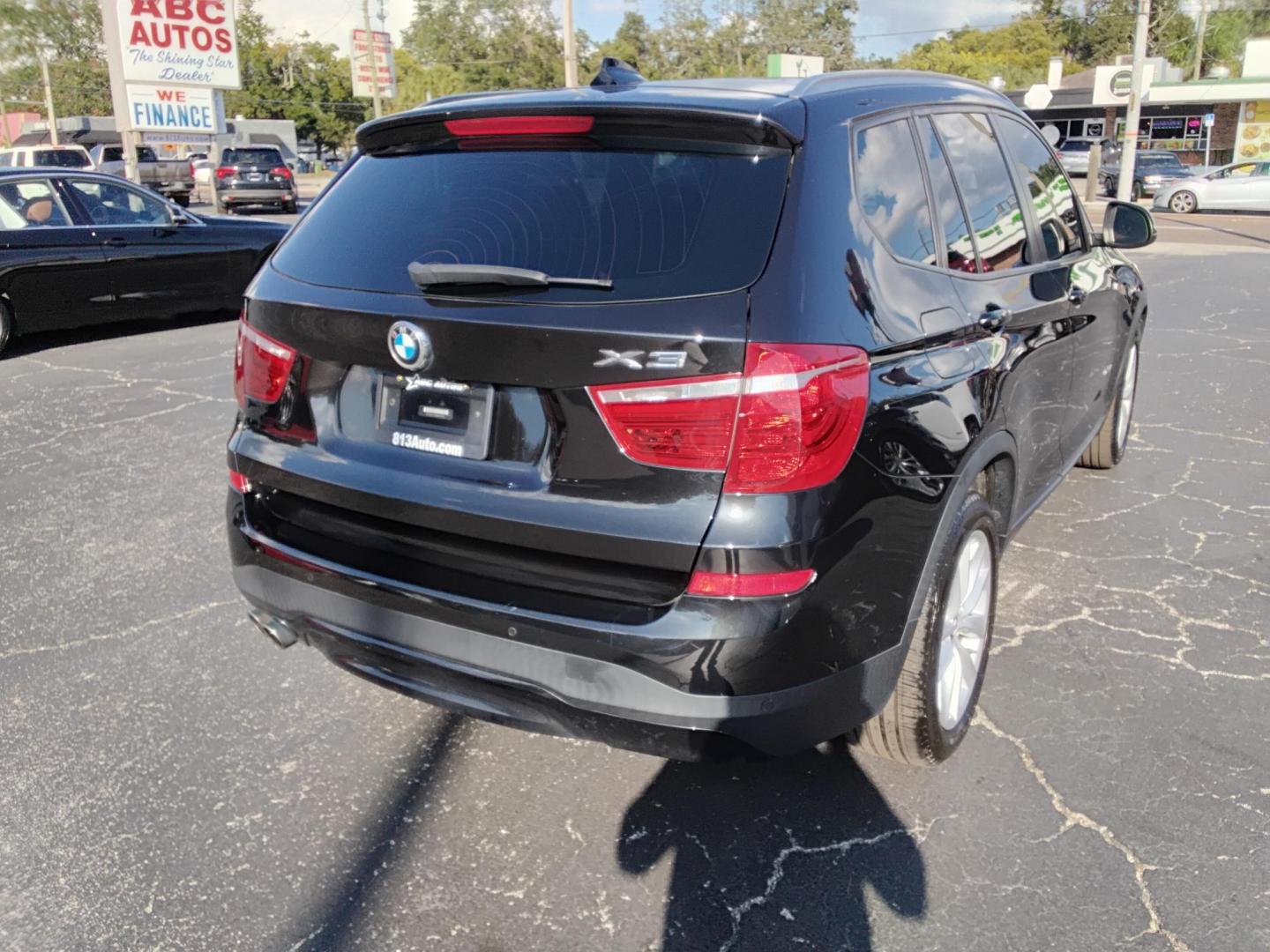 2017 BLACK /Beige BMW X3 sDrive28i (5UXWZ7C38H0) with an 2.0L L4 DOHC 16V engine, 8A transmission, located at 6112 N Florida Avenue, Tampa, FL, 33604, (888) 521-5131, 27.954929, -82.459534 - 499$ DOWN PLUS TAX & TAG. - Photo#5