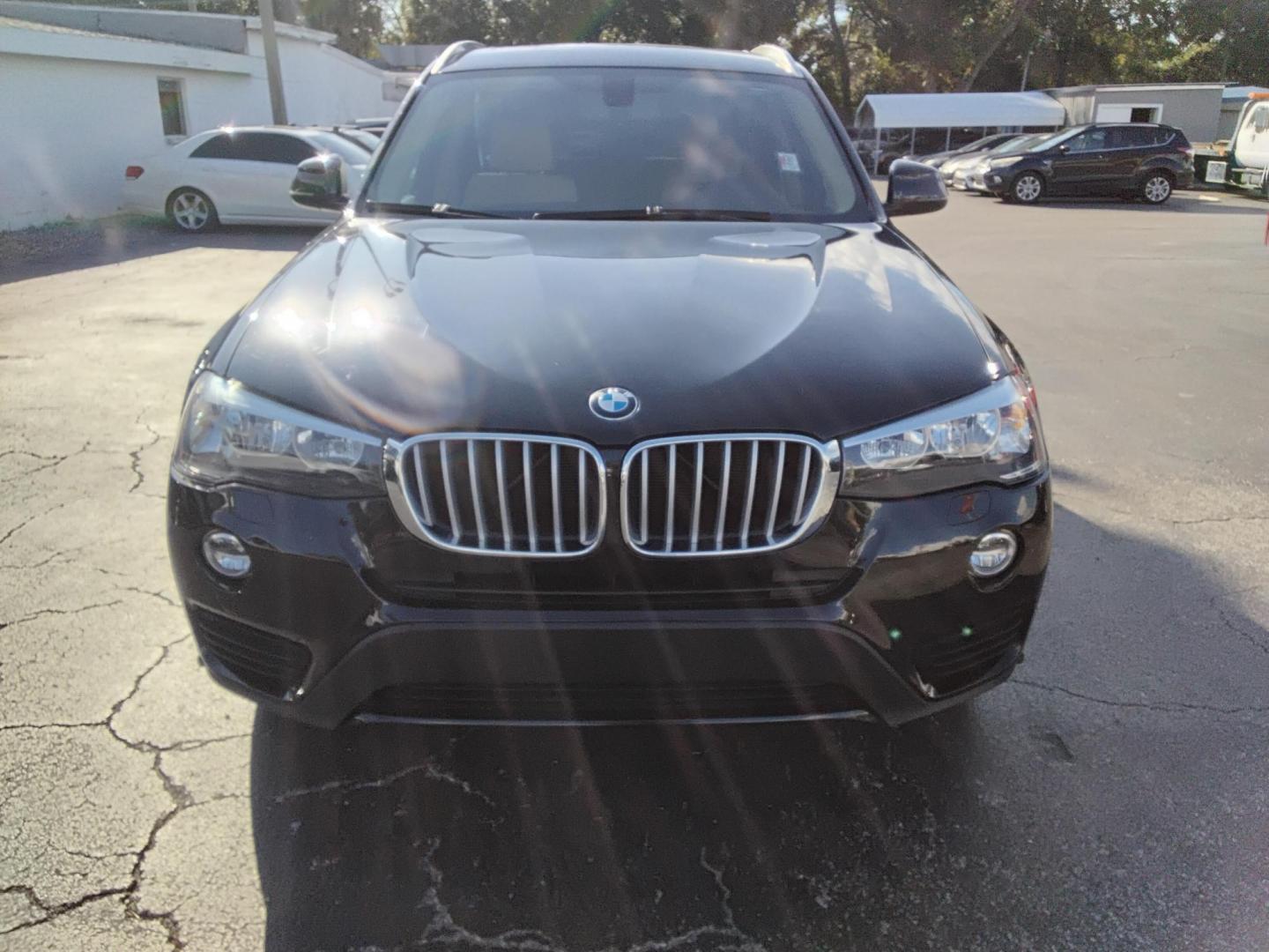 2017 BLACK /Beige BMW X3 sDrive28i (5UXWZ7C38H0) with an 2.0L L4 DOHC 16V engine, 8A transmission, located at 6112 N Florida Avenue, Tampa, FL, 33604, (888) 521-5131, 27.954929, -82.459534 - 499$ DOWN PLUS TAX & TAG. - Photo#3
