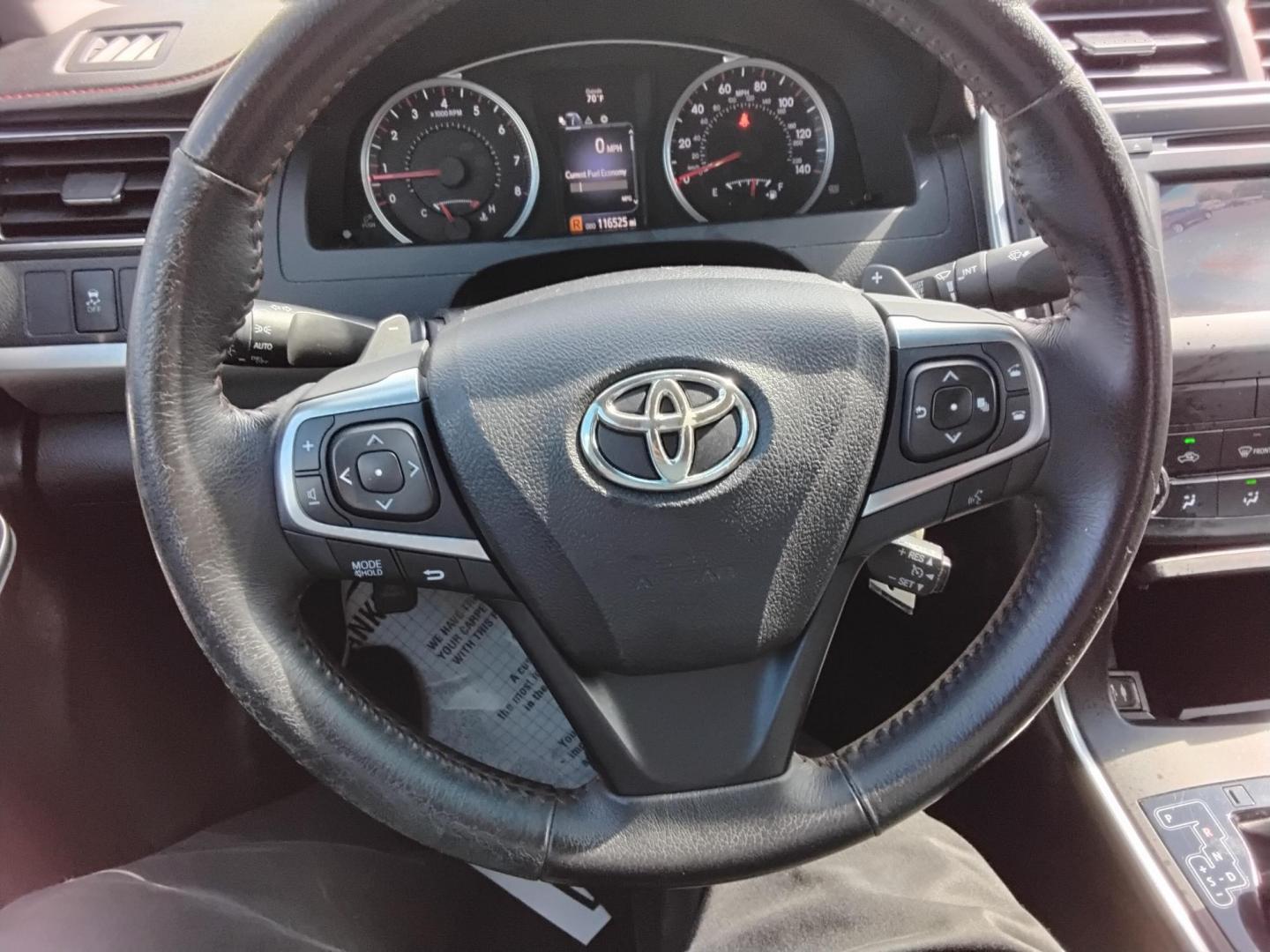 2017 /Black Toyota Camry SE (4T1BF1FK5HU) with an 2.5L L4 DOHC 16V engine, 6A transmission, located at 6112 N Florida Avenue, Tampa, FL, 33604, (888) 521-5131, 27.954929, -82.459534 - 499$ down plus tax & tag. - Photo#14