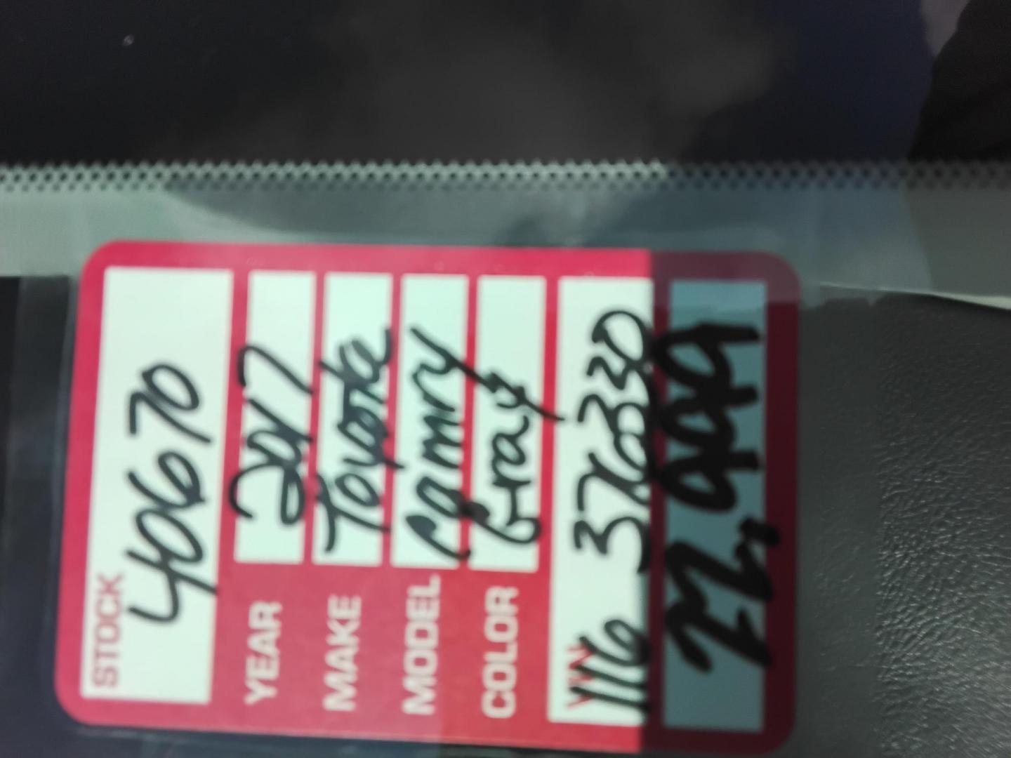 2017 /Black Toyota Camry SE (4T1BF1FK5HU) with an 2.5L L4 DOHC 16V engine, 6A transmission, located at 6112 N Florida Avenue, Tampa, FL, 33604, (888) 521-5131, 27.954929, -82.459534 - 499$ down plus tax & tag. - Photo#26