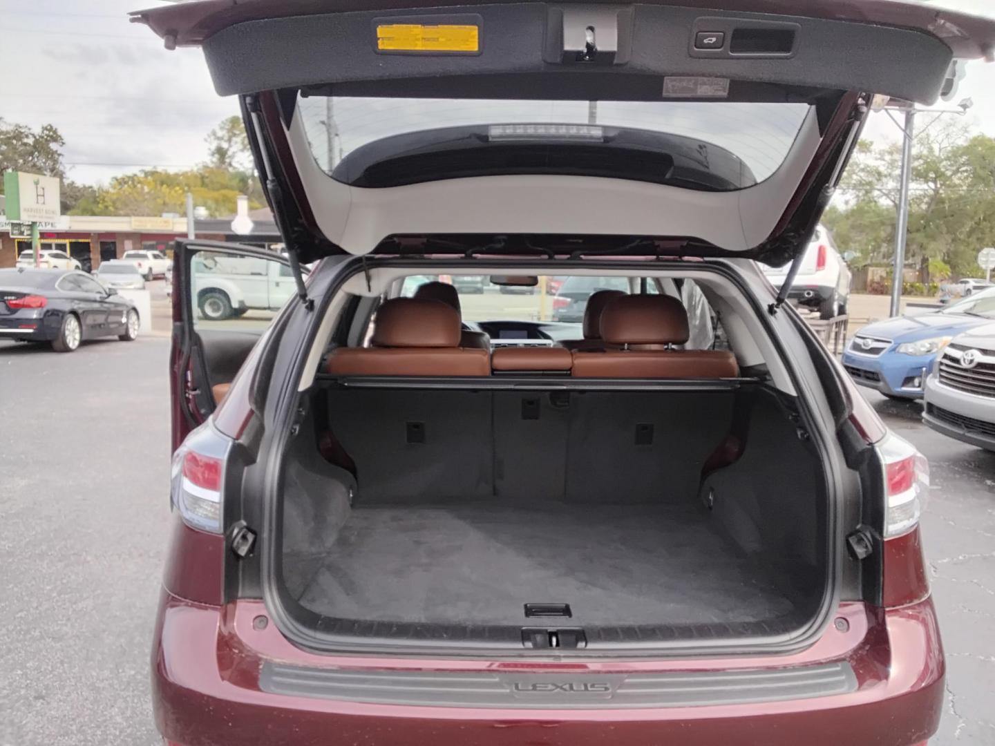 2014 Red /Brown Lexus RX 350 FWD (2T2ZK1BA4EC) with an 3.5L V6 DOHC 24V engine, 5-Speed Automatic transmission, located at 6112 N Florida Avenue, Tampa, FL, 33604, (888) 521-5131, 27.954929, -82.459534 - 499$ down plus tax & tag. - Photo#7