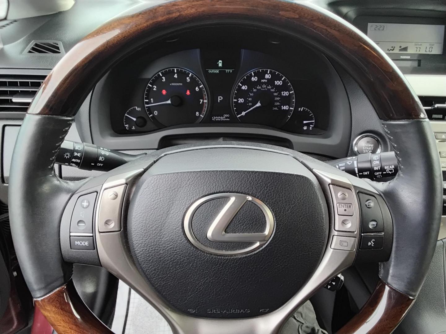 2014 Red /Brown Lexus RX 350 FWD (2T2ZK1BA4EC) with an 3.5L V6 DOHC 24V engine, 5-Speed Automatic transmission, located at 6112 N Florida Avenue, Tampa, FL, 33604, (888) 521-5131, 27.954929, -82.459534 - 499$ down plus tax & tag. - Photo#8