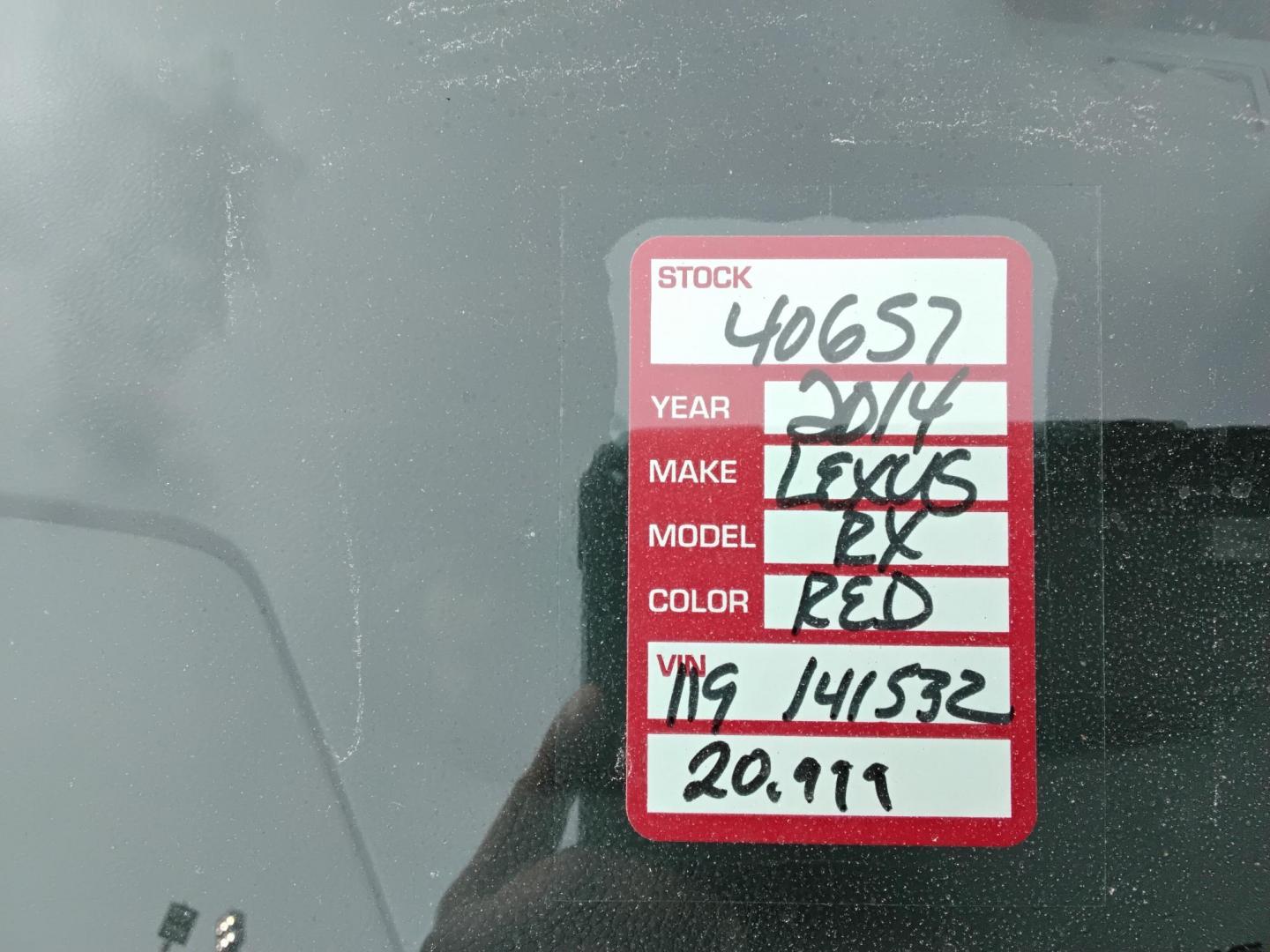 2014 Red /Brown Lexus RX 350 FWD (2T2ZK1BA4EC) with an 3.5L V6 DOHC 24V engine, 5-Speed Automatic transmission, located at 6112 N Florida Avenue, Tampa, FL, 33604, (888) 521-5131, 27.954929, -82.459534 - 499$ down plus tax & tag. - Photo#14