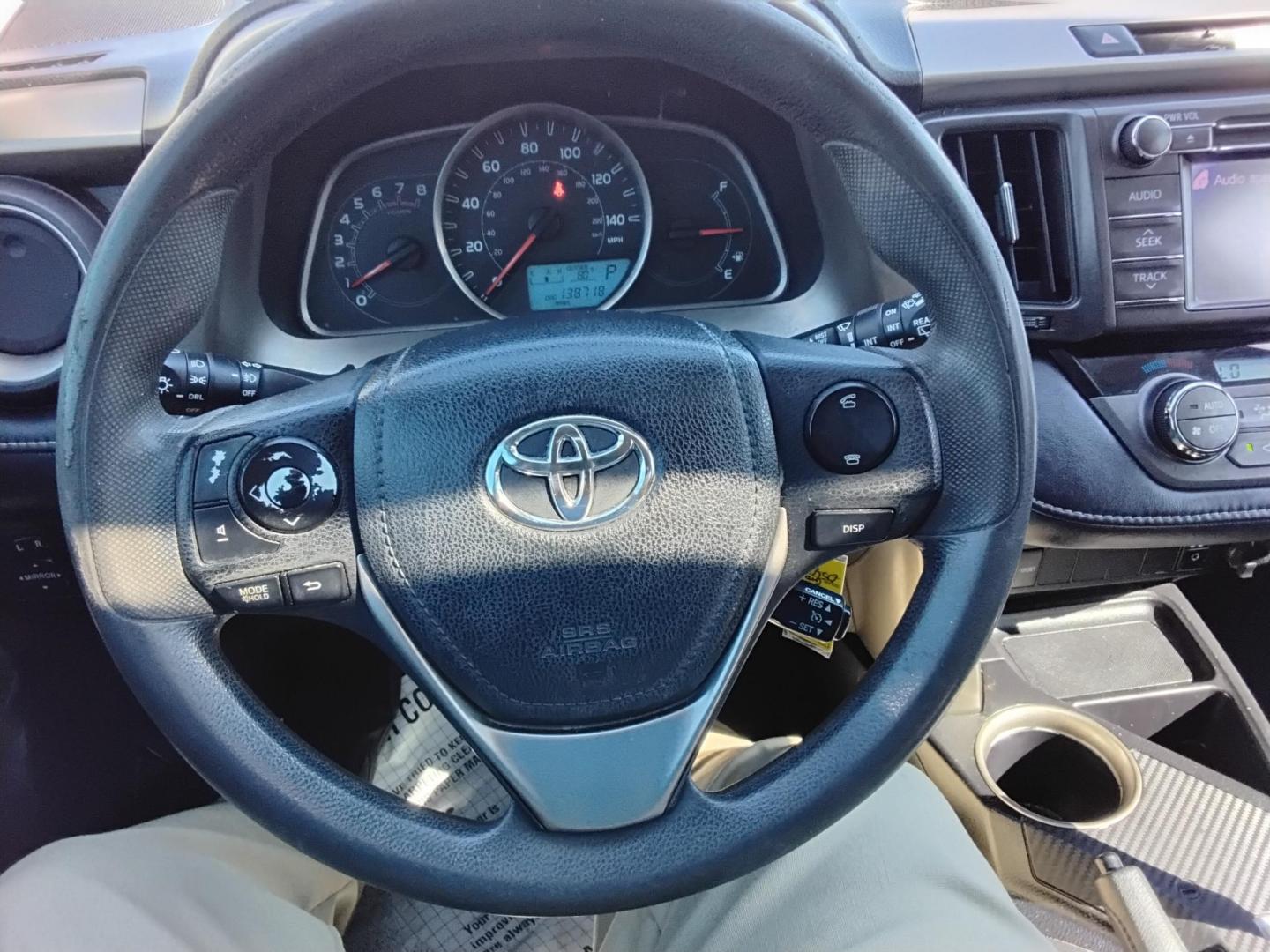 2013 GRAY /Grey Toyota RAV4 XLE FWD (2T3WFREV3DW) with an 2.5L L4 DOHC 16V engine, 6-Speed Automatic transmission, located at 6112 N Florida Avenue, Tampa, FL, 33604, (888) 521-5131, 27.954929, -82.459534 - 499$ DOWN PLUS TAX & TAG. - Photo#14
