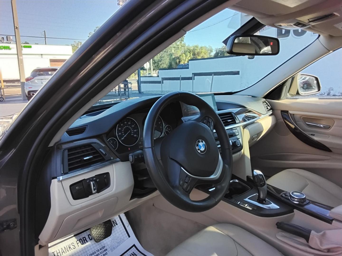 2014 GRAY /Beige BMW 3-Series 328i Sedan (WBA3A5C57EJ) with an 2.0L L4 DOHC 16V engine, located at 6112 N Florida Avenue, Tampa, FL, 33604, (888) 521-5131, 27.954929, -82.459534 - 499$ DOWN PLUS TAX & TAG. - Photo#8