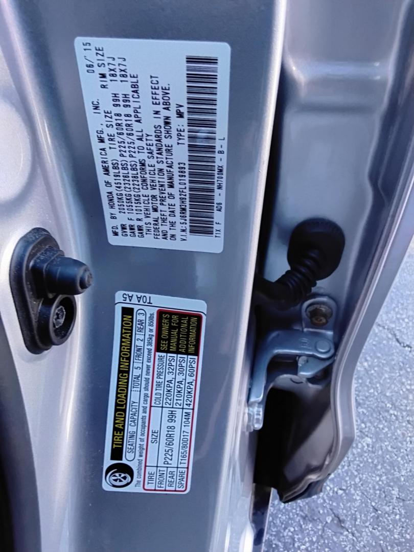 2015 SILVER /Beige Honda CR-V EX-L 2WD (5J6RM3H92FL) with an 2.4L L4 DOHC 16V engine, Continuously Variable Transmission transmission, located at 6112 N Florida Avenue, Tampa, FL, 33604, (888) 521-5131, 27.954929, -82.459534 - 499$ DOWN PLUS TAX & TAG. - Photo#26