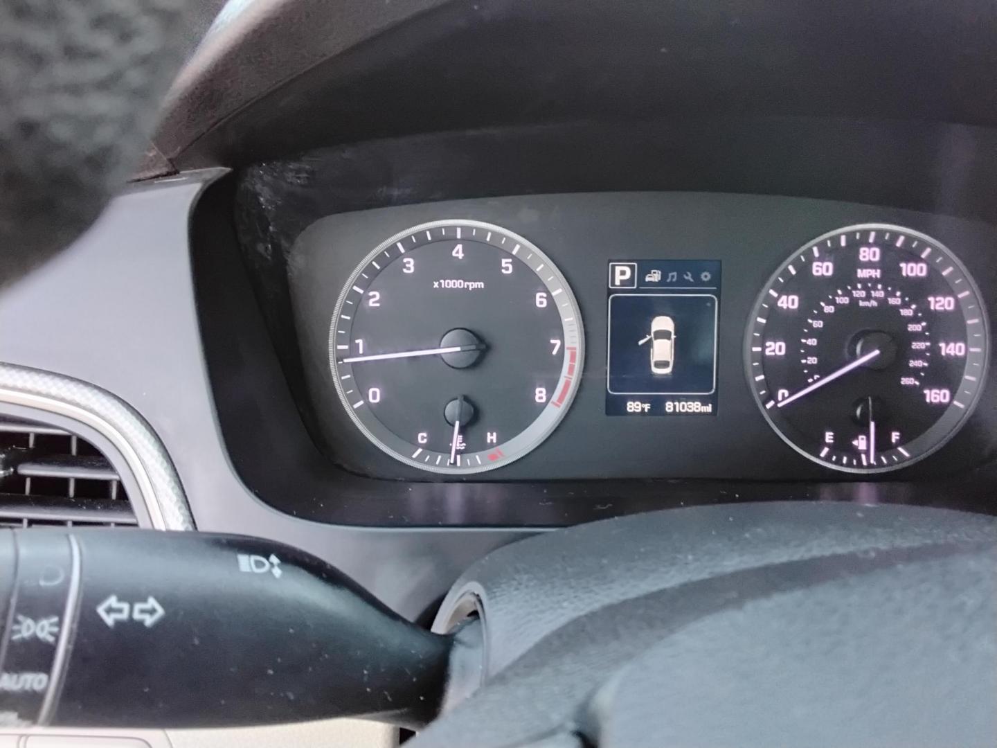 2015 Blue /Grey Hyundai Sonata ECO (5NPE24AF6FH) with an 1.6L L4 DOHC 16V engine, 7-Speed Automatic transmission, located at 6112 N Florida Avenue, Tampa, FL, 33604, (888) 521-5131, 27.954929, -82.459534 - 499$ DOWN PLUS TAX & TAG. - Photo#8