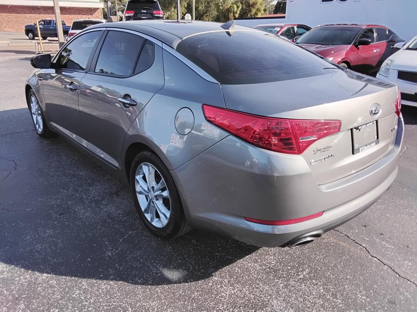 2012 SILVER /Grey Kia Optima EX (5XXGN4A70CG) with an 2.4L L4 DOHC 16V engine, 6-Speed Automatic transmission, located at 6112 N Florida Avenue, Tampa, FL, 33604, (888) 521-5131, 27.954929, -82.459534 - $499 Plus tax & tag. - Photo#11