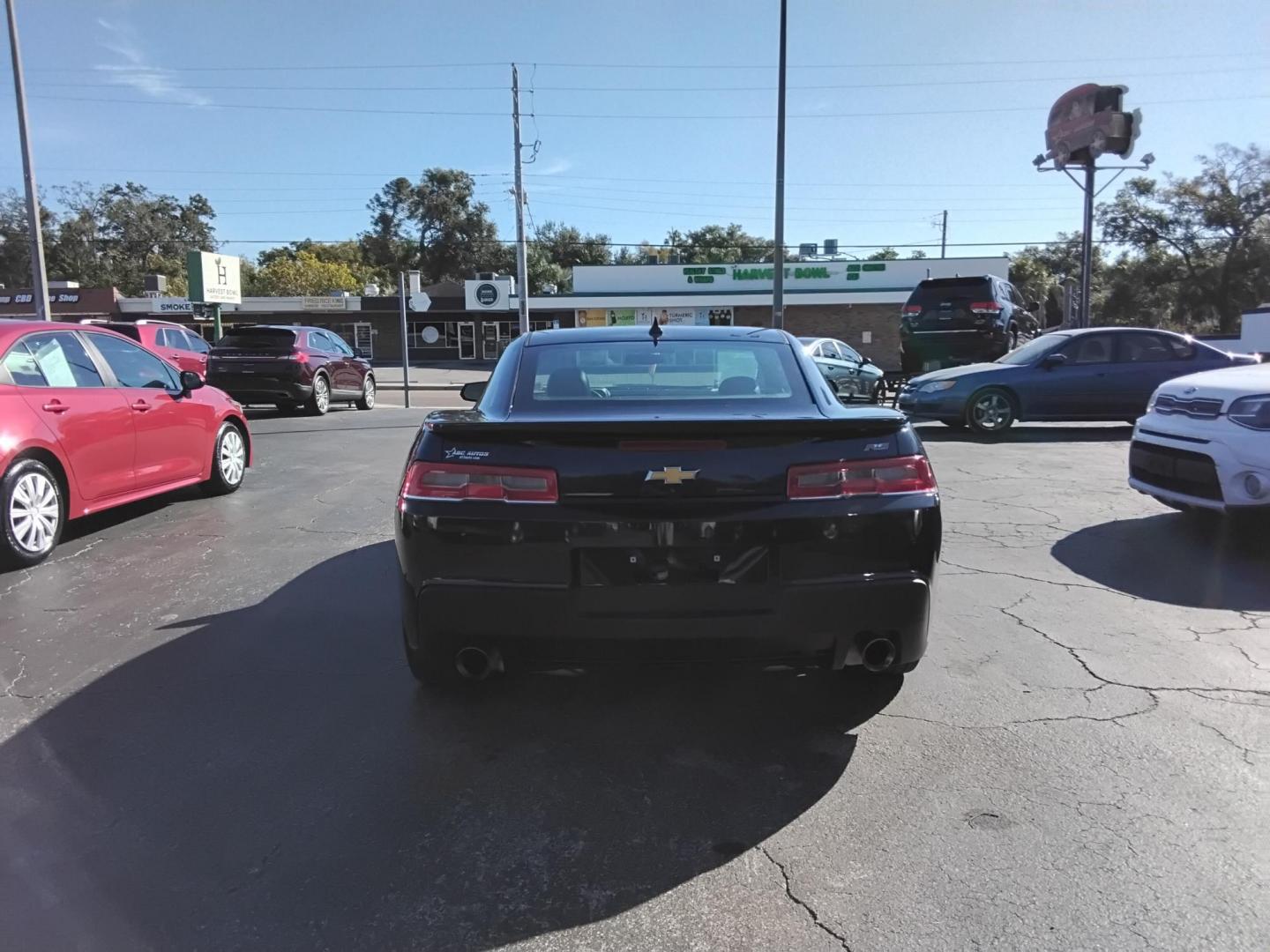 2015 Blue /Black Chevrolet Camaro 2LT Coupe (2G1FF1E39F9) with an 3.6L V6 DOHC 24V FFV engine, 6-Speed Automatic transmission, located at 6112 N Florida Avenue, Tampa, FL, 33604, (888) 521-5131, 27.954929, -82.459534 - 499$ DOWN PLUS TAX & TAG. - Photo#6