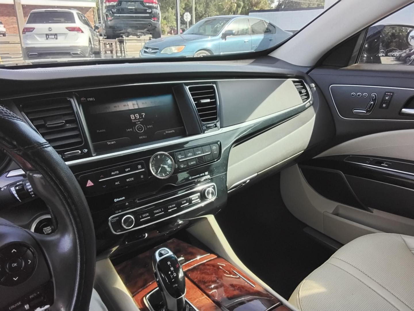 2015 BLACK /Beige Kia K900 V8 (KNALU4D45F6) with an 5.0L V8 OHV 32V engine, 8A transmission, located at 6112 N Florida Avenue, Tampa, FL, 33604, (888) 521-5131, 27.954929, -82.459534 - 499$ DOWN PLUS TAX & TAG. - Photo#8