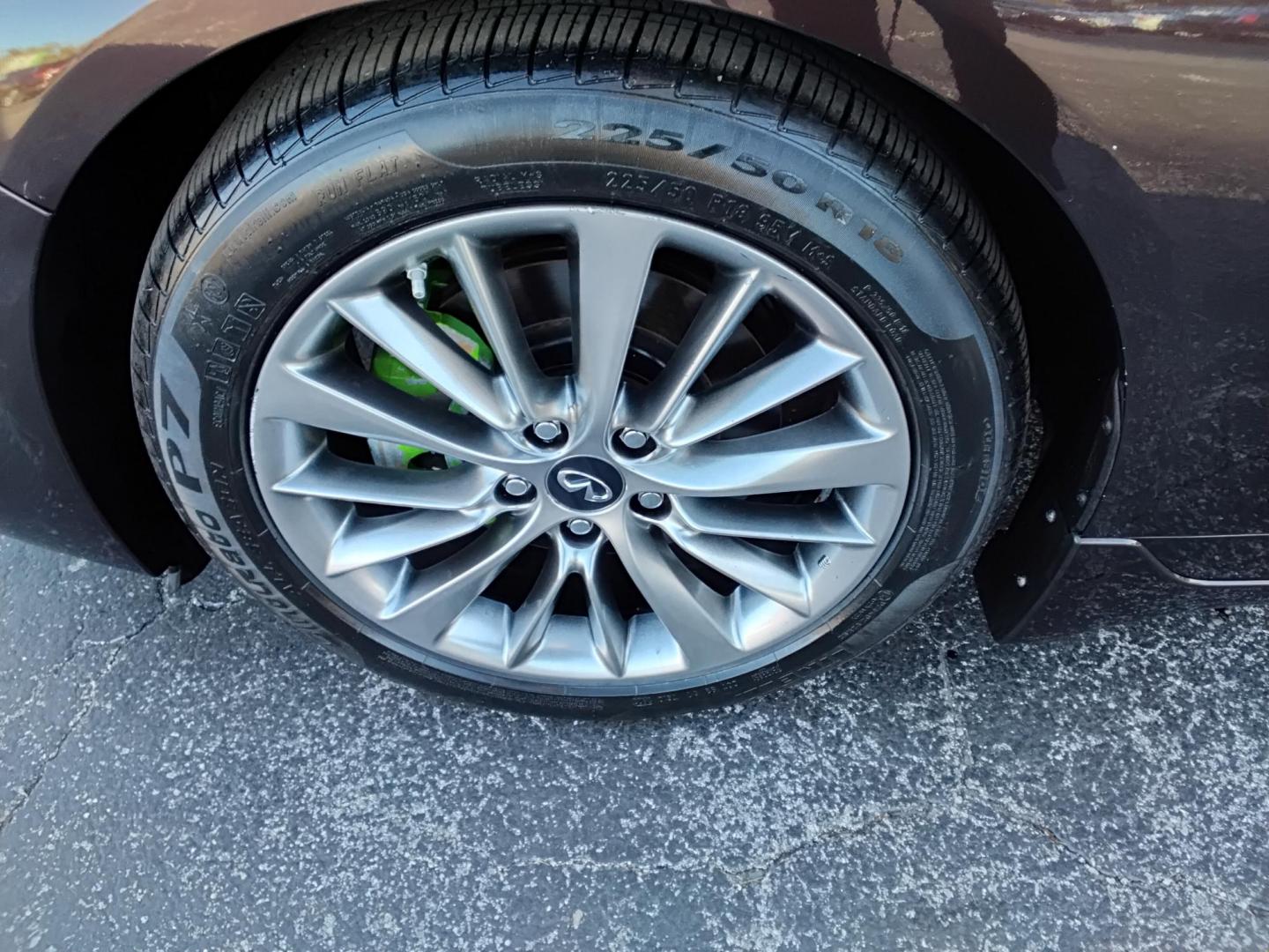 2018 BROWN /Beige Infiniti Q50 3.0t Sport (JN1EV7AP6JM) with an 3.0L V6 DOHC 24V TURBO engine, 7A transmission, located at 6112 N Florida Avenue, Tampa, FL, 33604, (888) 521-5131, 27.954929, -82.459534 - 499$ down plus tax & tag. - Photo#14