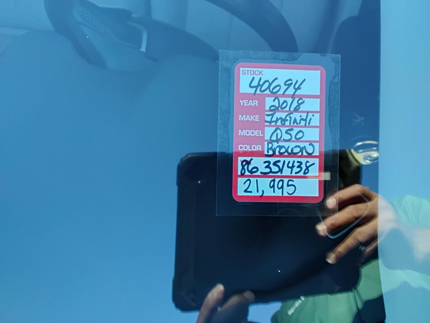 2018 BROWN /Beige Infiniti Q50 3.0t Sport (JN1EV7AP6JM) with an 3.0L V6 DOHC 24V TURBO engine, 7A transmission, located at 6112 N Florida Avenue, Tampa, FL, 33604, (888) 521-5131, 27.954929, -82.459534 - 499$ down plus tax & tag. - Photo#16