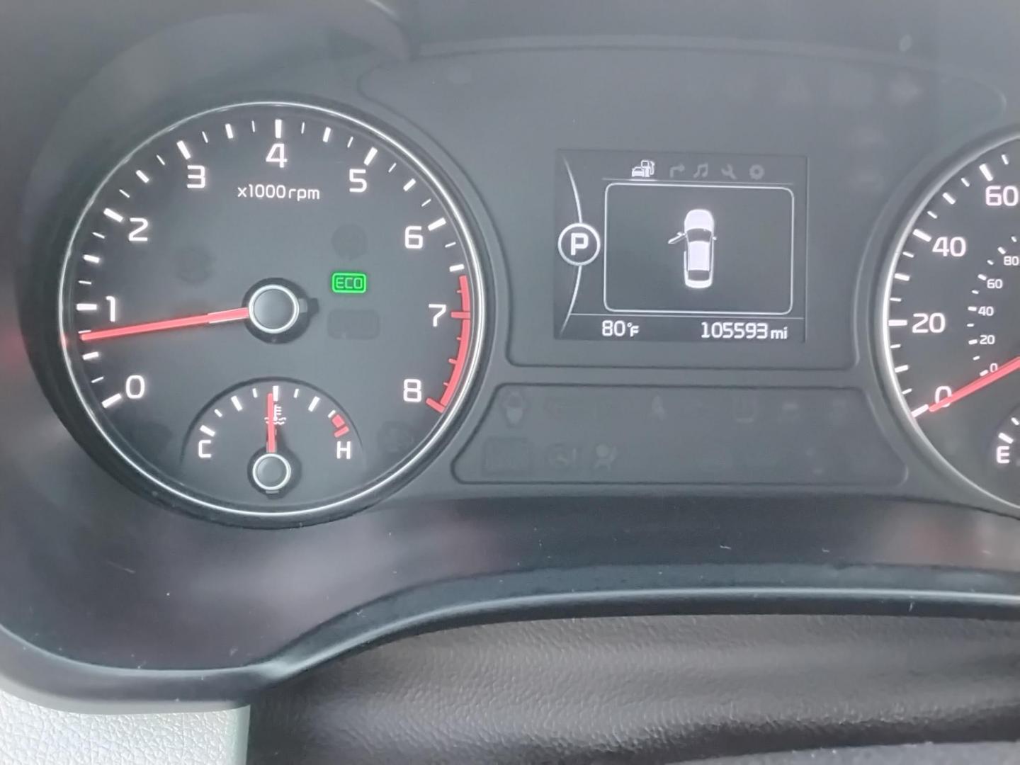 2016 BLACK /Grey Kia Optima EX (5XXGU4L39GG) with an 2.4L L4 DOHC 16V engine, 6A transmission, located at 6112 N Florida Avenue, Tampa, FL, 33604, (888) 521-5131, 27.954929, -82.459534 - 499$ down plus tax & tag. - Photo#7