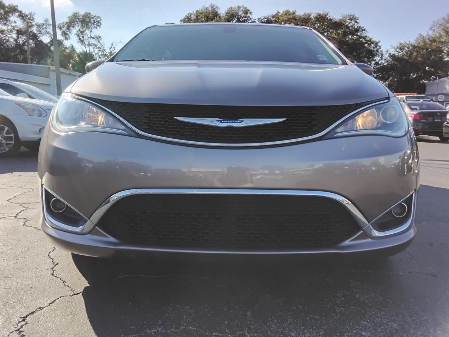 2017 GRAY /Black Chrysler Pacifica Touring (2C4RC1BG3HR) with an 3.6L V6 DOHC 24V engine, 6A transmission, located at 6112 N Florida Avenue, Tampa, FL, 33604, (888) 521-5131, 27.954929, -82.459534 - 499$ DOWN PLUS TAX & TAG. - Photo#2