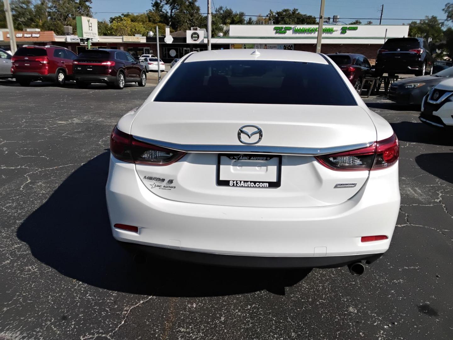 2017 White /Black Mazda Mazda6 i Touring AT (JM1GL1V53H1) with an 2.5L L4 DOHC 16V engine, 6A transmission, located at 6112 N Florida Avenue, Tampa, FL, 33604, (888) 521-5131, 27.954929, -82.459534 - 499$ down plus tax & tag. - Photo#6