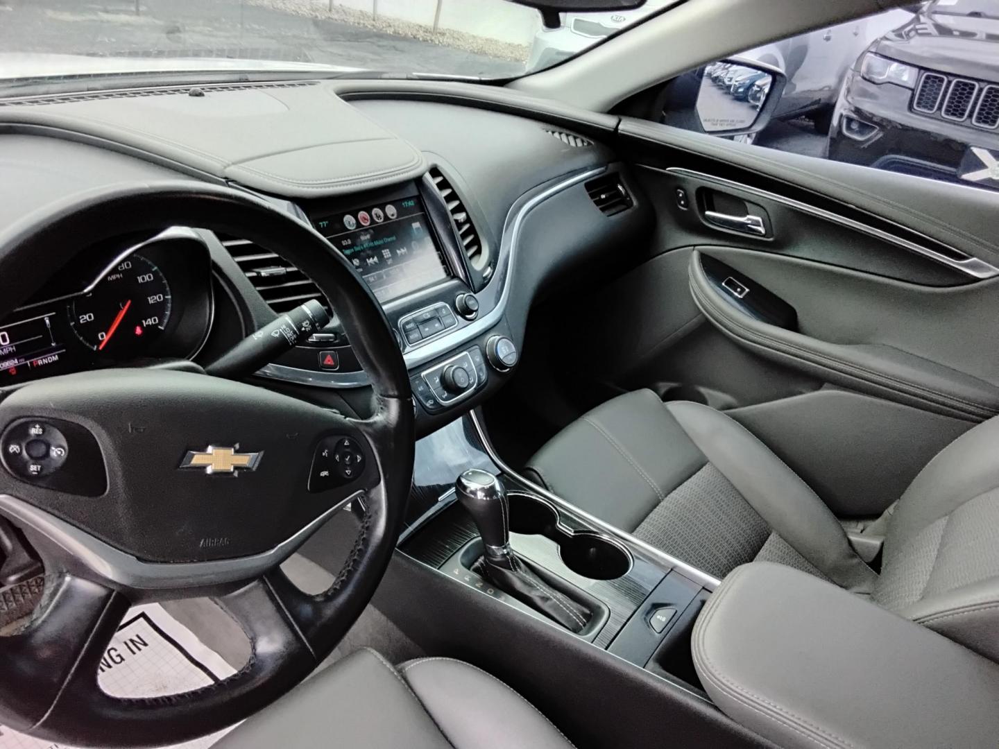 2017 White /Grey Chevrolet Impala LT (2G1105SA0H9) with an 2.5L L4 DOHC 16V engine, 6A transmission, located at 6112 N Florida Avenue, Tampa, FL, 33604, (888) 521-5131, 27.954929, -82.459534 - $499 DOWN PLUS TAX & TAG. - Photo#6