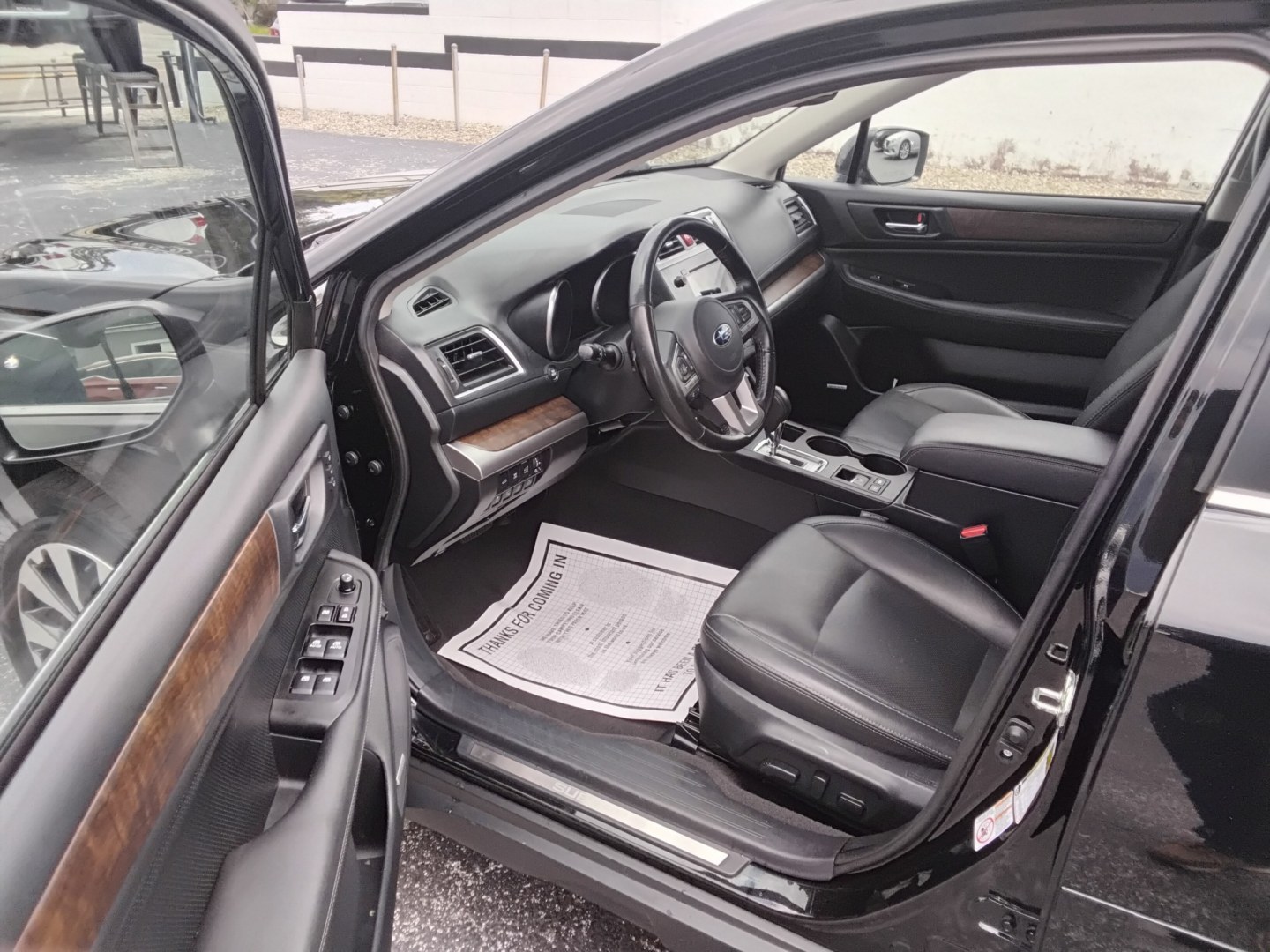 2015 BLACK /Black Subaru Outback 3.6R Limited (4S4BSENCXF3) with an 3.6L H6 DOHC 24V engine, 6-Speed Automatic transmission, located at 6112 N Florida Avenue, Tampa, FL, 33604, (888) 521-5131, 27.954929, -82.459534 - $499 DOWN PLUS TAX & TAG.- Photo#10