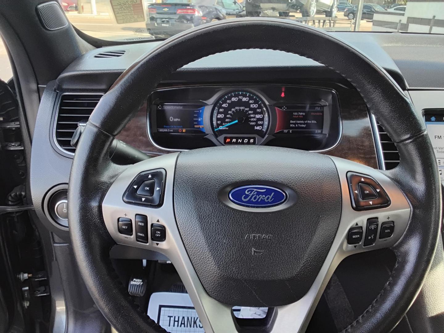 2016 GRAY /Grey Ford Taurus Limited FWD (1FAHP2F80GG) with an 3.5L V6 DOHC 24V engine, 6A transmission, located at 6112 N Florida Avenue, Tampa, FL, 33604, (888) 521-5131, 27.954929, -82.459534 - $499 down plus tax & tag. - Photo#8