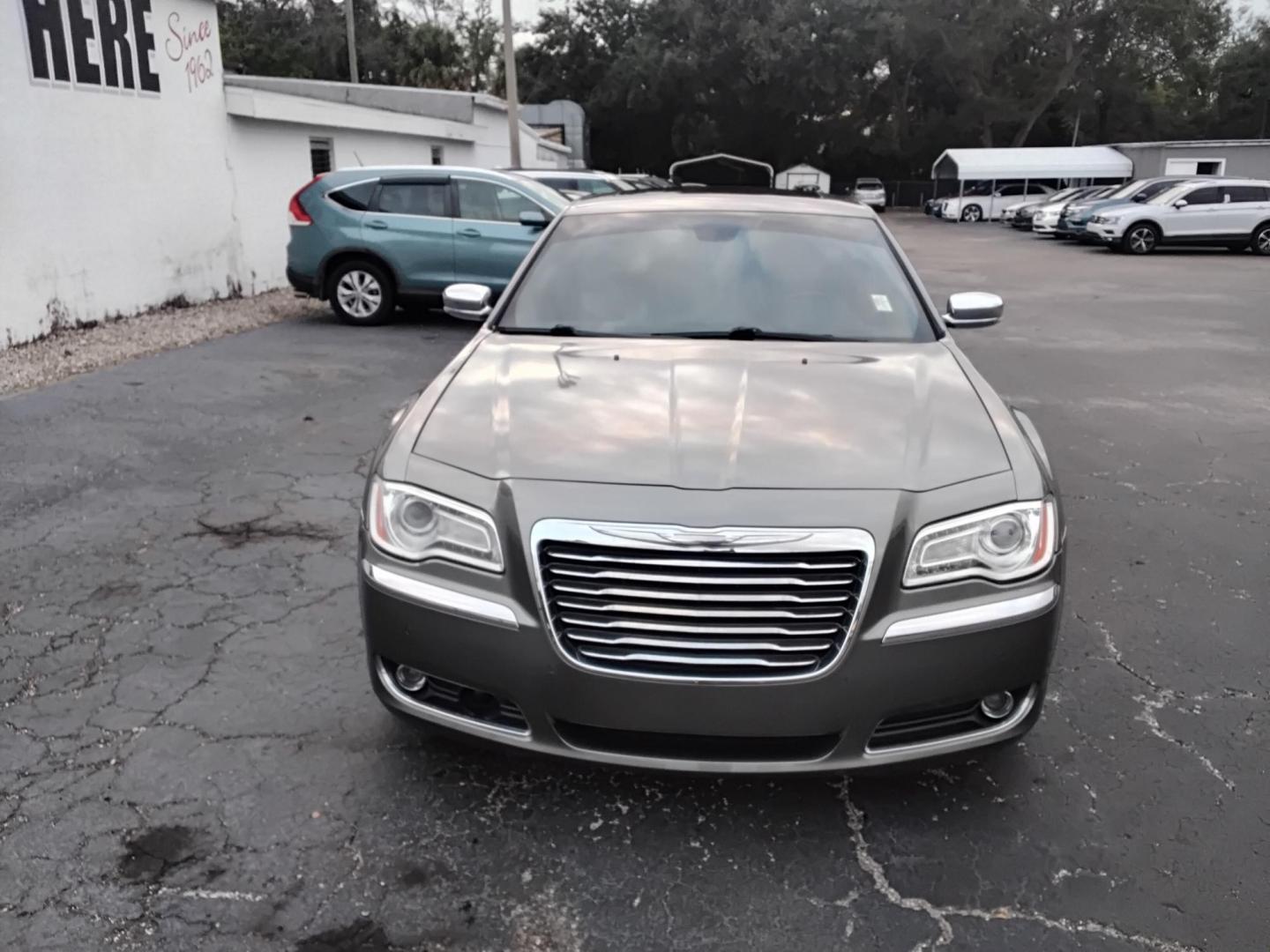 2012 GRAY /Black Chrysler 300 C RWD (2C3CCAETXCH) with an 5.7L V8 OHV 16V engine, 5-Speed Automatic transmission, located at 6112 N Florida Avenue, Tampa, FL, 33604, (888) 521-5131, 27.954929, -82.459534 - $499 DOWN PLUS TAX & TAG. - Photo#1