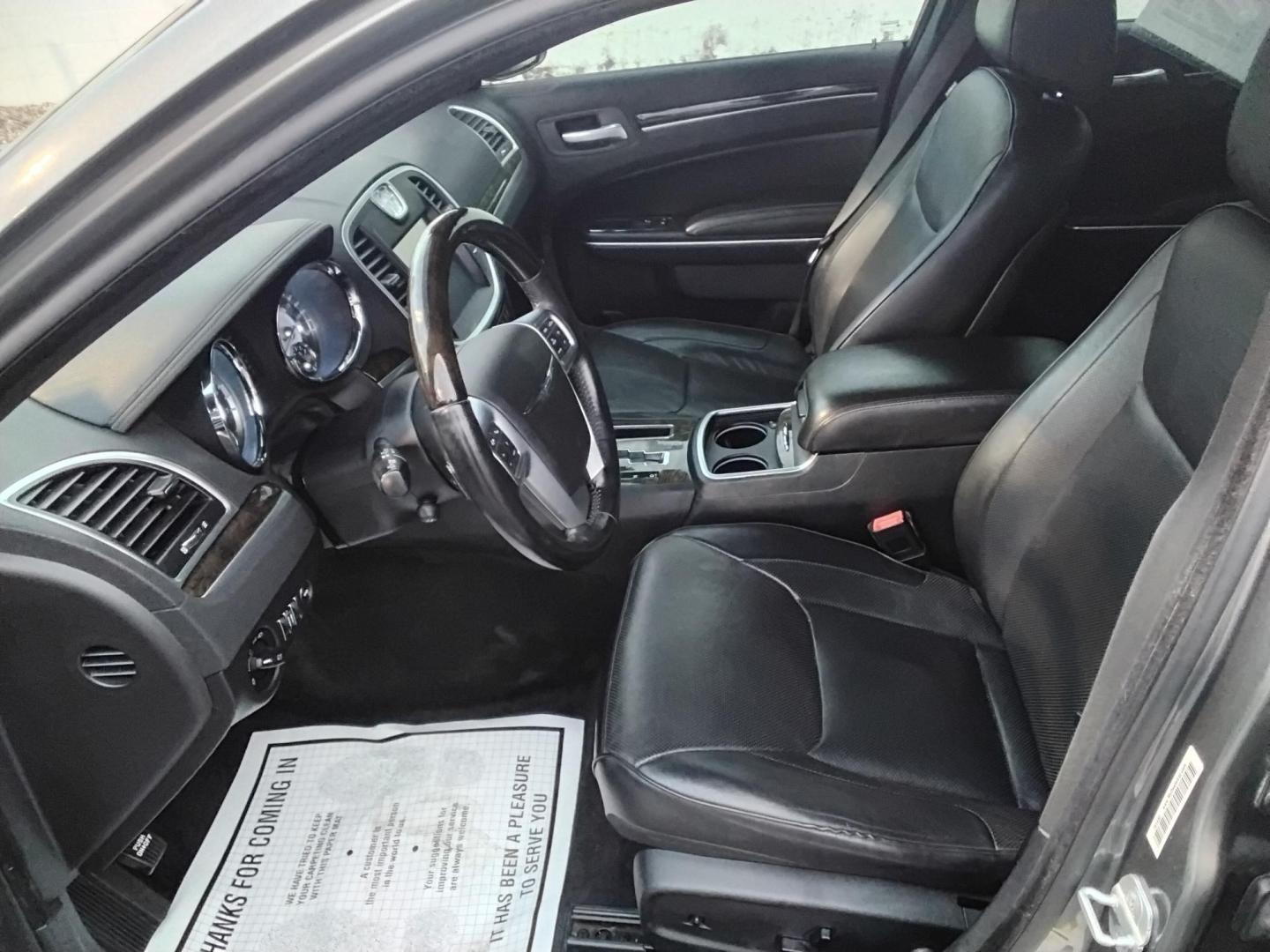 2012 GRAY /Black Chrysler 300 C RWD (2C3CCAETXCH) with an 5.7L V8 OHV 16V engine, 5-Speed Automatic transmission, located at 6112 N Florida Avenue, Tampa, FL, 33604, (888) 521-5131, 27.954929, -82.459534 - $499 DOWN PLUS TAX & TAG. - Photo#11