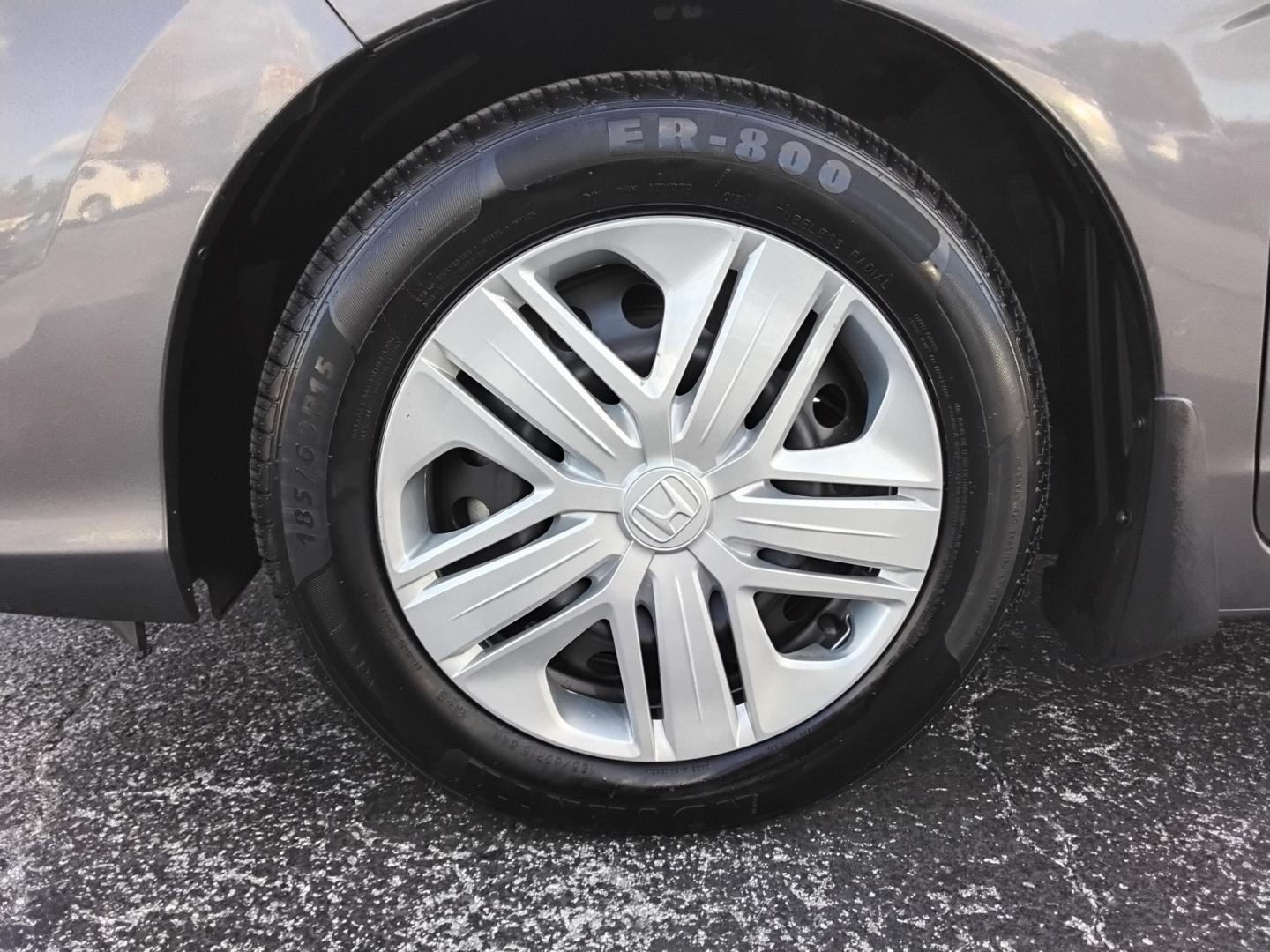 2019 GRAY /Grey Honda Fit LX CVT (3HGGK5H42KM) with an 1.5L L4 SOHC 16V engine, CVT transmission, located at 6112 N Florida Avenue, Tampa, FL, 33604, (888) 521-5131, 27.954929, -82.459534 - $499 DOWN PLUS TAX & TAG. - Photo#10