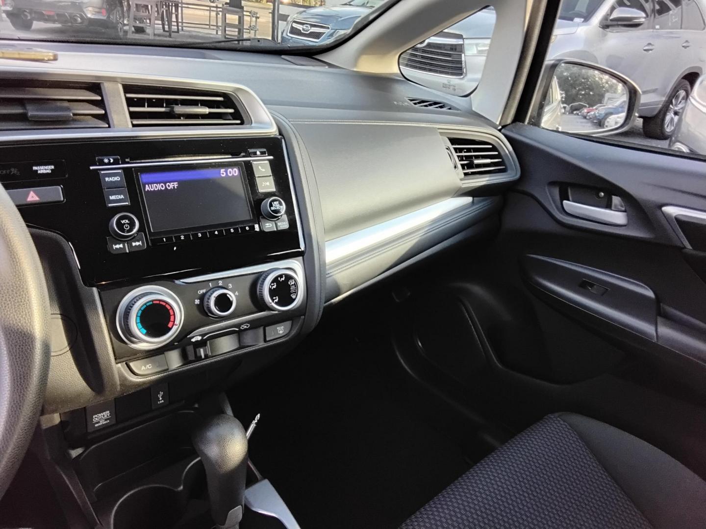 2019 GRAY /Grey Honda Fit LX CVT (3HGGK5H42KM) with an 1.5L L4 SOHC 16V engine, CVT transmission, located at 6112 N Florida Avenue, Tampa, FL, 33604, (888) 521-5131, 27.954929, -82.459534 - $499 DOWN PLUS TAX & TAG. - Photo#9