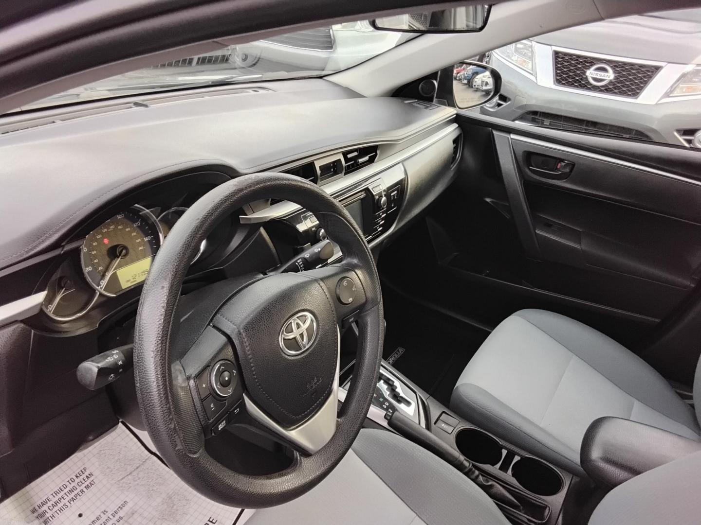 2016 GRAY /Grey Toyota Corolla L 4-Speed AT (2T1BURHE7GC) with an 1.8L L4 DOHC 16V engine, 4A transmission, located at 6112 N Florida Avenue, Tampa, FL, 33604, (888) 521-5131, 27.954929, -82.459534 - $499 DOWN PLUS TAX & TAG. - Photo#5