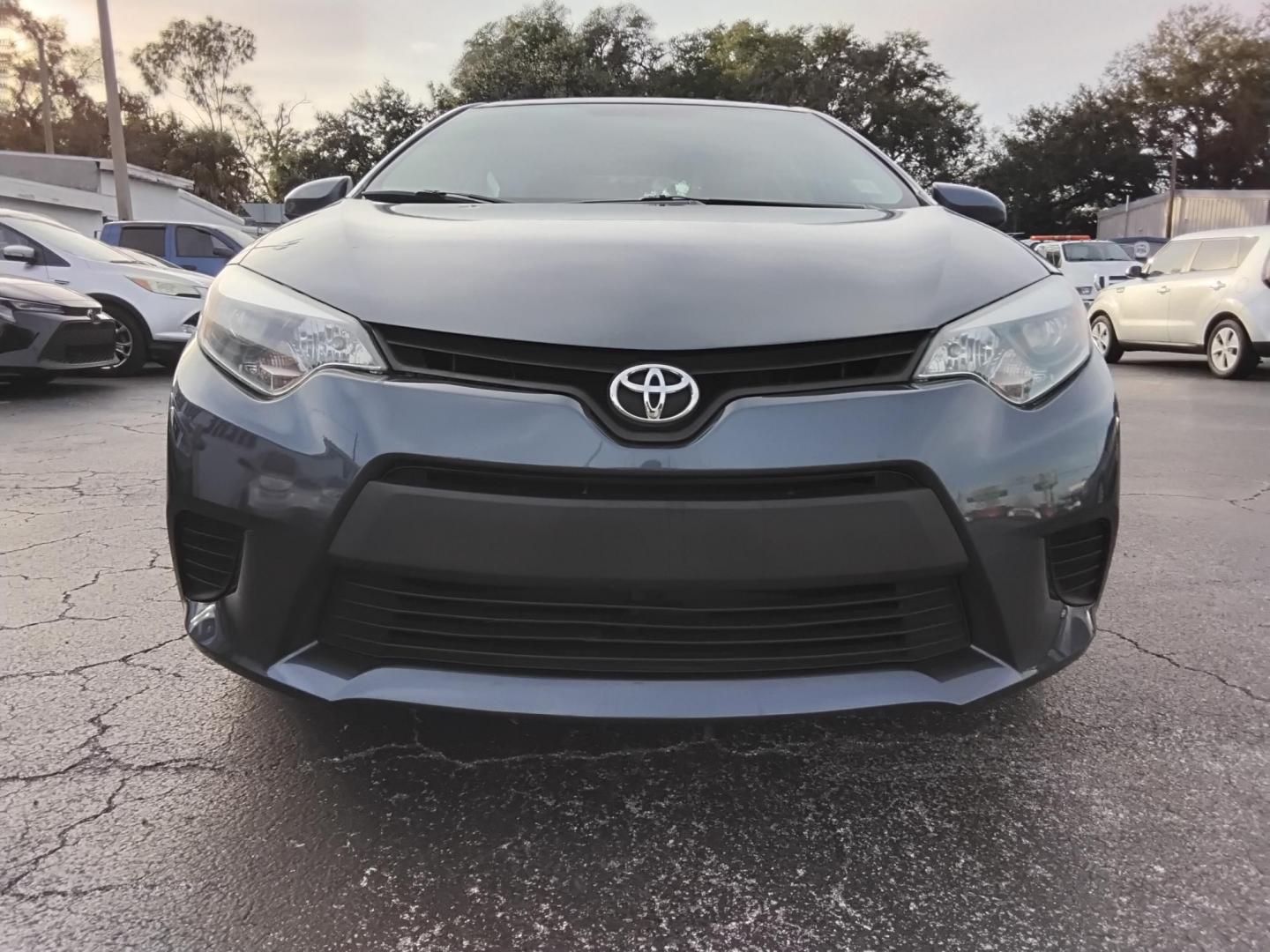 2016 GRAY /Grey Toyota Corolla L 4-Speed AT (2T1BURHE7GC) with an 1.8L L4 DOHC 16V engine, 4A transmission, located at 6112 N Florida Avenue, Tampa, FL, 33604, (888) 521-5131, 27.954929, -82.459534 - $499 DOWN PLUS TAX & TAG. - Photo#1
