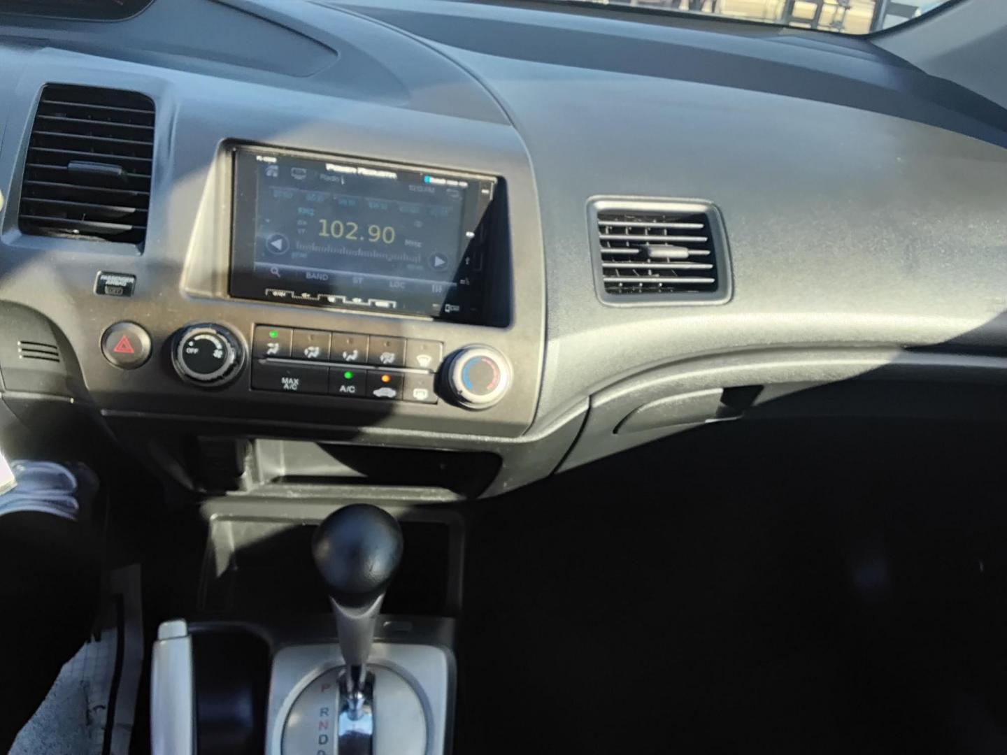 2010 BLACK /Grey Honda Civic EX Coupe 5-Speed AT (2HGFG1B89AH) with an 1.8L L4 SOHC 16V engine, 5-Speed Automatic transmission, located at 6112 N Florida Avenue, Tampa, FL, 33604, (888) 521-5131, 27.954929, -82.459534 - $499 DOWN PLUS TAX & TAG. - Photo#12