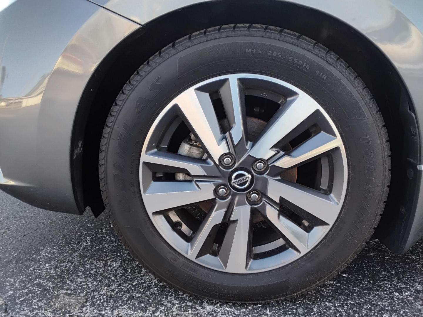 2020 GRAY /Grey Nissan Versa SV (3N1CN8EV8LL) with an 1.6L L4 DOHC 16V engine, CVT transmission, located at 6112 N Florida Avenue, Tampa, FL, 33604, (888) 521-5131, 27.954929, -82.459534 - $499 down plus tax & tag. - Photo#13
