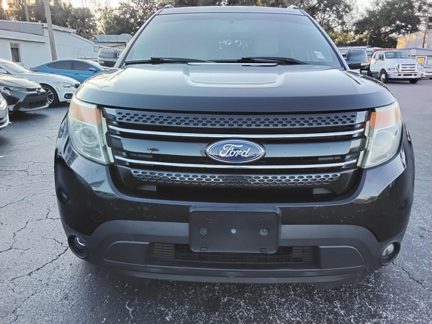 2015 BLACK /Beige Ford Explorer Limited FWD (1FM5K7F86FG) with an 3.5L V6 DOHC 24V engine, 6-Speed Automatic transmission, located at 6112 N Florida Avenue, Tampa, FL, 33604, (888) 521-5131, 27.954929, -82.459534 - $499 down plus tax & tag. - Photo#2
