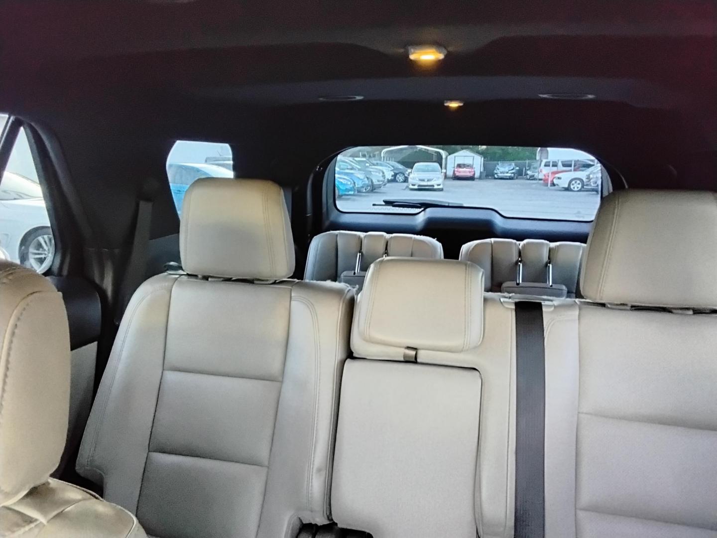 2015 BLACK /Beige Ford Explorer Limited FWD (1FM5K7F86FG) with an 3.5L V6 DOHC 24V engine, 6-Speed Automatic transmission, located at 6112 N Florida Avenue, Tampa, FL, 33604, (888) 521-5131, 27.954929, -82.459534 - $499 down plus tax & tag. - Photo#6