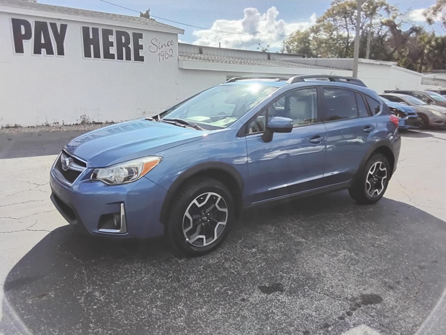 2016 BLUE /White Subaru XV Crosstrek 2.0i Premium CVT (JF2GPABC8G8) with an 2.0L L4 DOHC 16V engine, CVT transmission, located at 6112 N Florida Avenue, Tampa, FL, 33604, (888) 521-5131, 27.954929, -82.459534 - $499 down plus tax & tag. - Photo#2