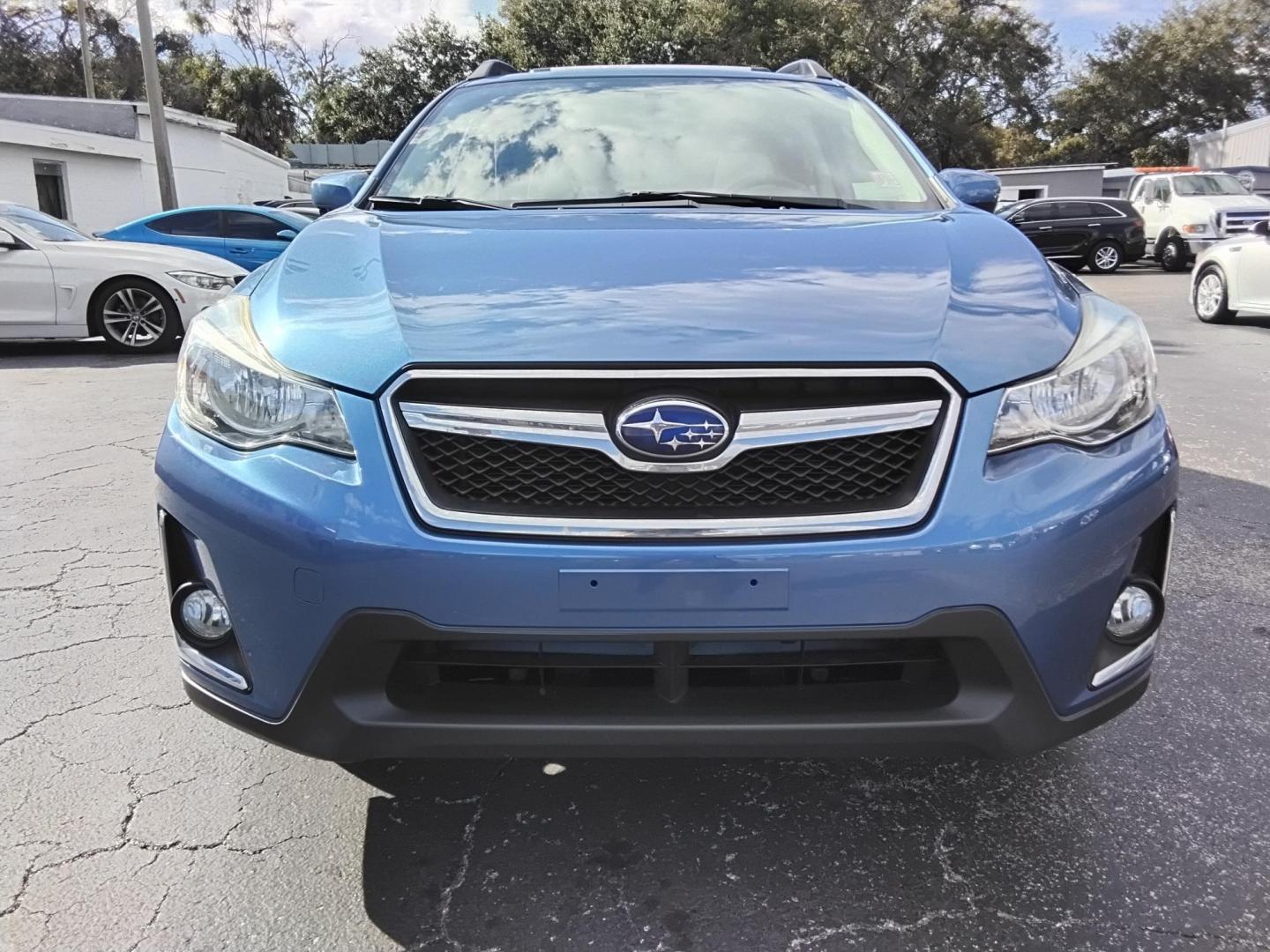 2016 BLUE /White Subaru XV Crosstrek 2.0i Premium CVT (JF2GPABC8G8) with an 2.0L L4 DOHC 16V engine, CVT transmission, located at 6112 N Florida Avenue, Tampa, FL, 33604, (888) 521-5131, 27.954929, -82.459534 - $499 down plus tax & tag. - Photo#1