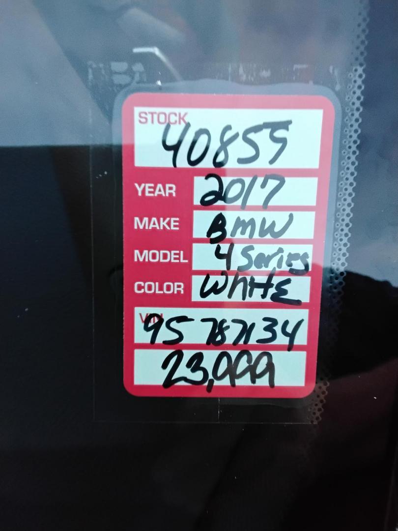 2017 White /Red BMW 4-Series Gran Coupe 430i (WBA4F7C58HG) with an 2.0L L4 DOHC 16V engine, 8A transmission, located at 6112 N Florida Avenue, Tampa, FL, 33604, (888) 521-5131, 27.954929, -82.459534 - $499 down plus tax & tag. - Photo#27