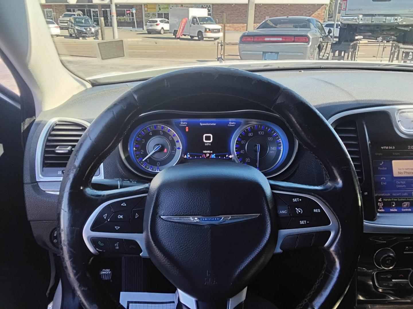 2015 White /Black Chrysler 300 Limited RWD (2C3CCAAG5FH) with an 3.6L V6 SOHC 24V engine, 8-Speed Automatic transmission, located at 6112 N Florida Avenue, Tampa, FL, 33604, (888) 521-5131, 27.954929, -82.459534 - $499 down plus tax & tag. - Photo#8