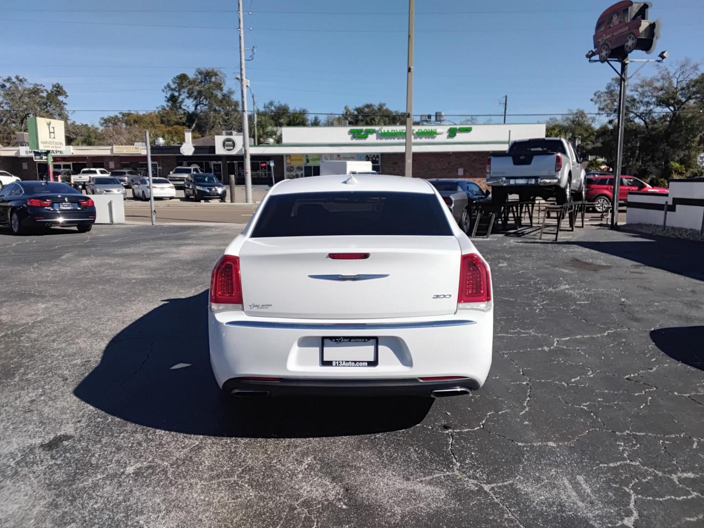 2015 White /Black Chrysler 300 Limited RWD (2C3CCAAG5FH) with an 3.6L V6 SOHC 24V engine, 8-Speed Automatic transmission, located at 6112 N Florida Avenue, Tampa, FL, 33604, (888) 521-5131, 27.954929, -82.459534 - $499 down plus tax & tag. - Photo#5