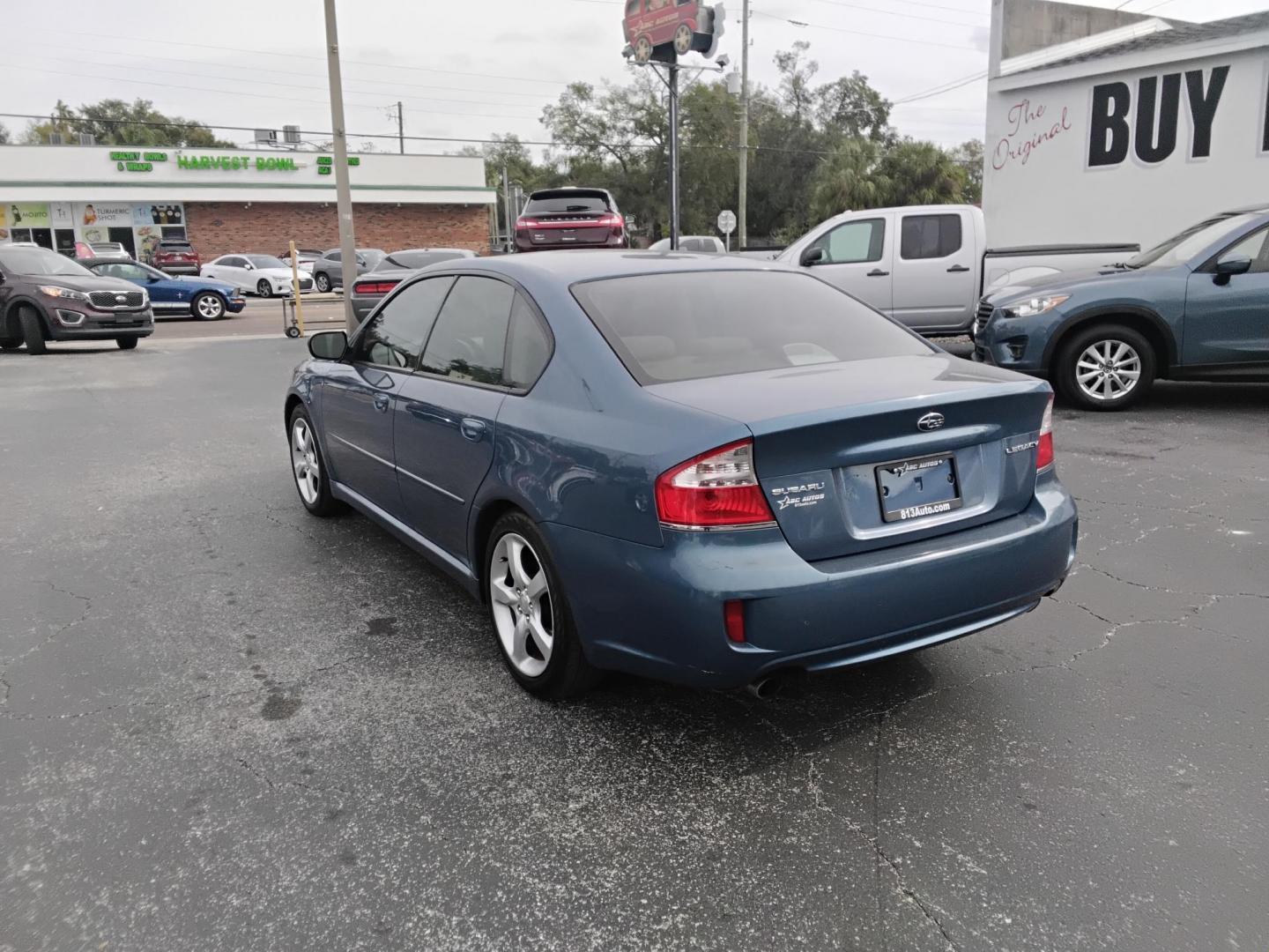 2009 BLUE /Beige Subaru Legacy 2.5i (4S3BL616397) with an 2.5L H4 SOHC 16V engine, located at 6112 N Florida Avenue, Tampa, FL, 33604, (888) 521-5131, 27.954929, -82.459534 - $499 DOWN PLUS TAX $ TAG. - Photo#6
