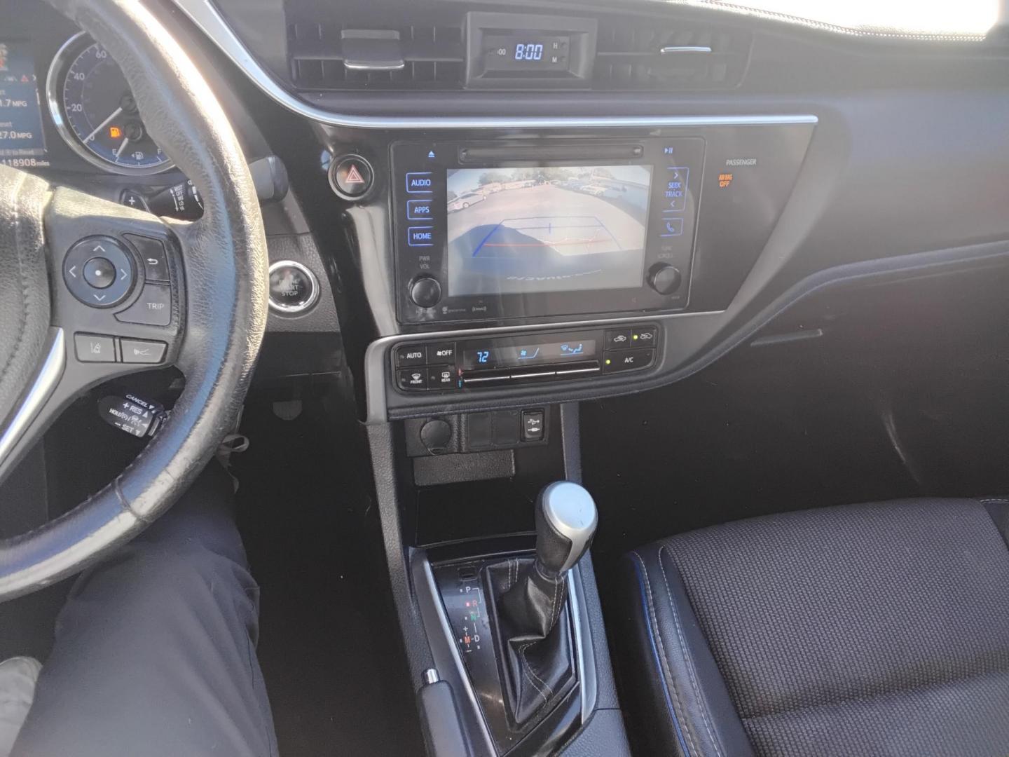 2017 GRAY /Grey Toyota Corolla SE CVT (5YFBURHE1HP) with an 1.8L L4 DOHC 16V engine, CVT transmission, located at 6112 N Florida Avenue, Tampa, FL, 33604, (888) 521-5131, 27.954929, -82.459534 - $499 down plus tax & tag. - Photo#11