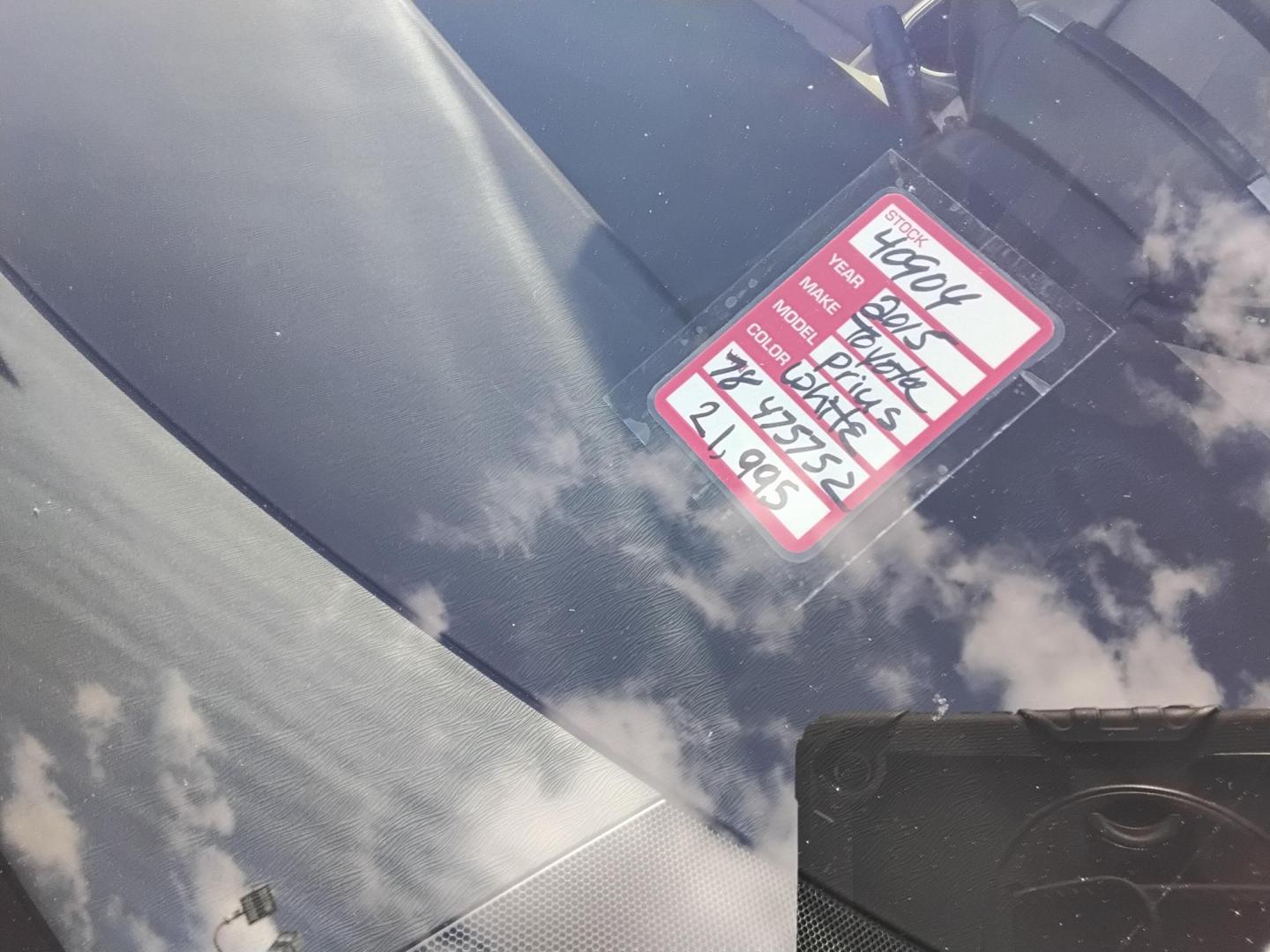 2015 White /Beige Toyota Prius Four (JTDKN3DU6F0) with an 1.8L L4 DOHC 16V HYBRID engine, Continuously Variable Transmission transmission, located at 6112 N Florida Avenue, Tampa, FL, 33604, (888) 521-5131, 27.954929, -82.459534 - $499 down plus tax & tag. - Photo#14